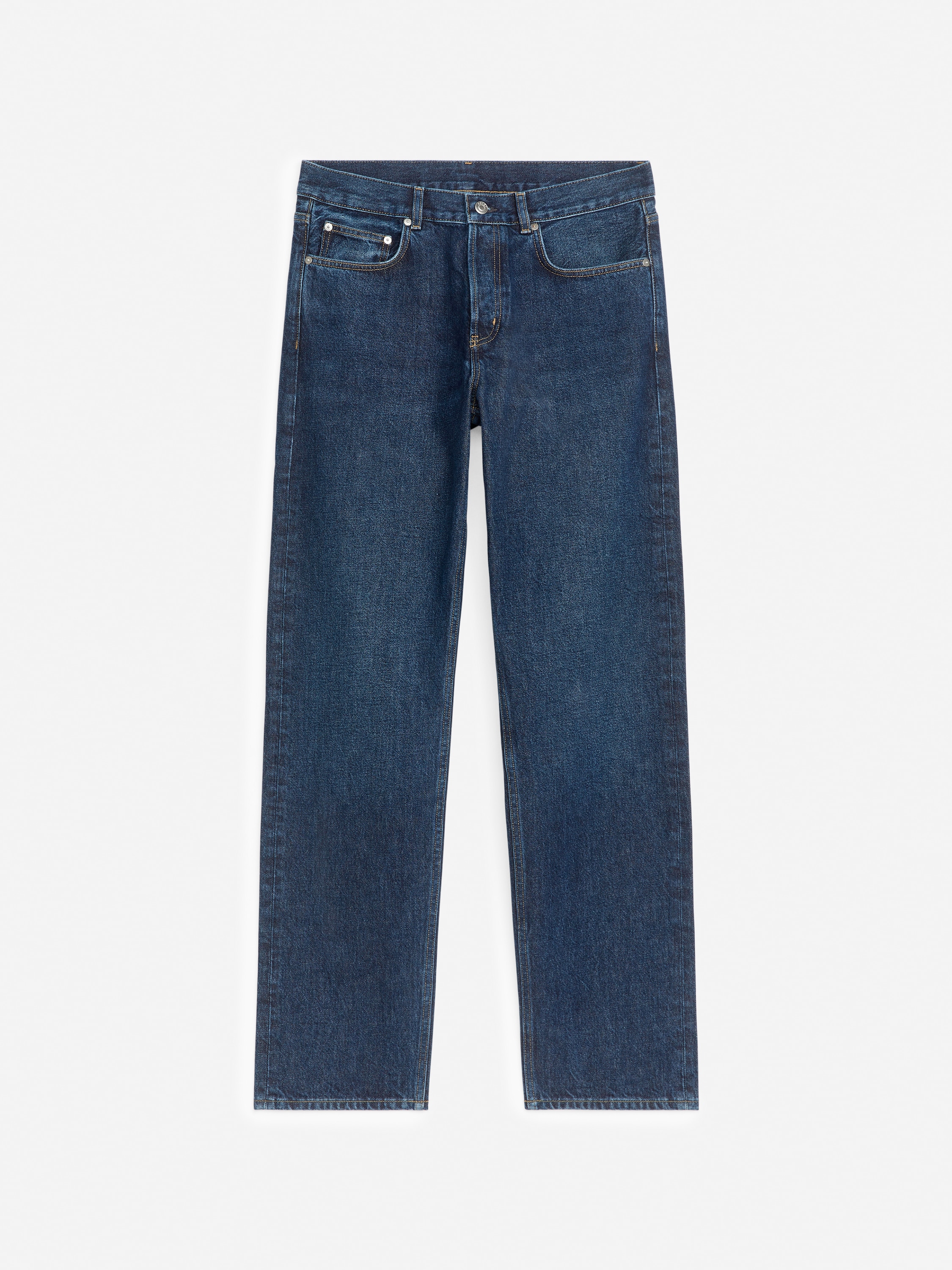 OCEAN Loose Straight Jeans - Dark Blue/Mid Blue/Blue/Black/Dark Blue/Dark Blue/Ecru/Mid Blue/Blue