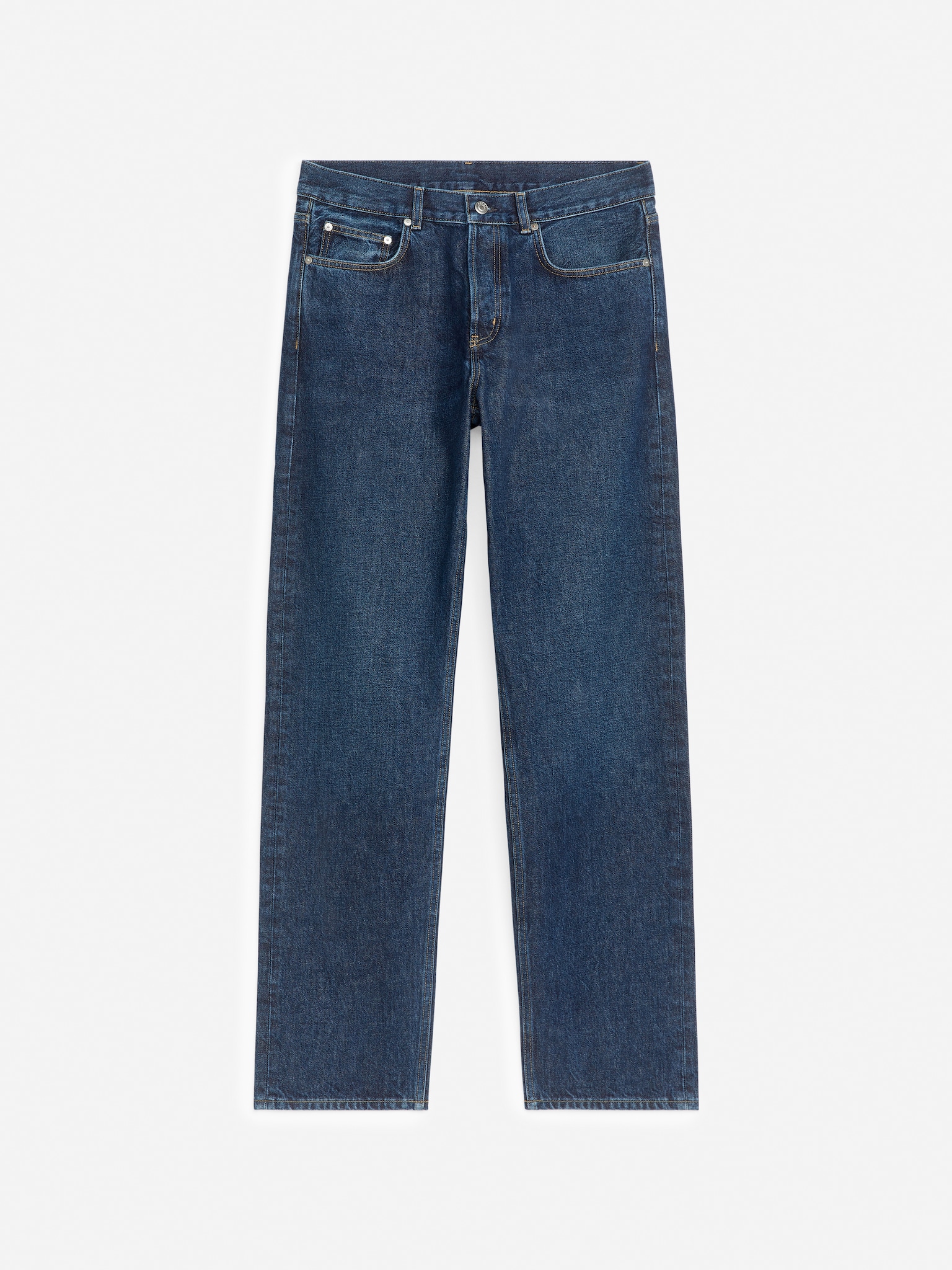 OCEAN loose straight jeans - Mørkeblå/Blå/Sort/Mørkeblå/Sandfarvet/Mellemblå/Blå - 2