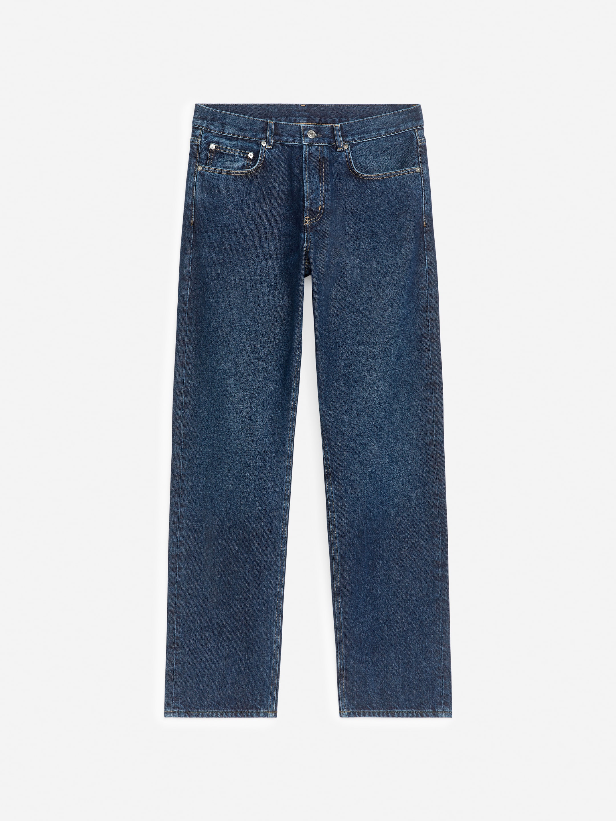 Visa större bild: OCEAN Jeans med lös passform - Mörkblå - HERR | H&M SE 5