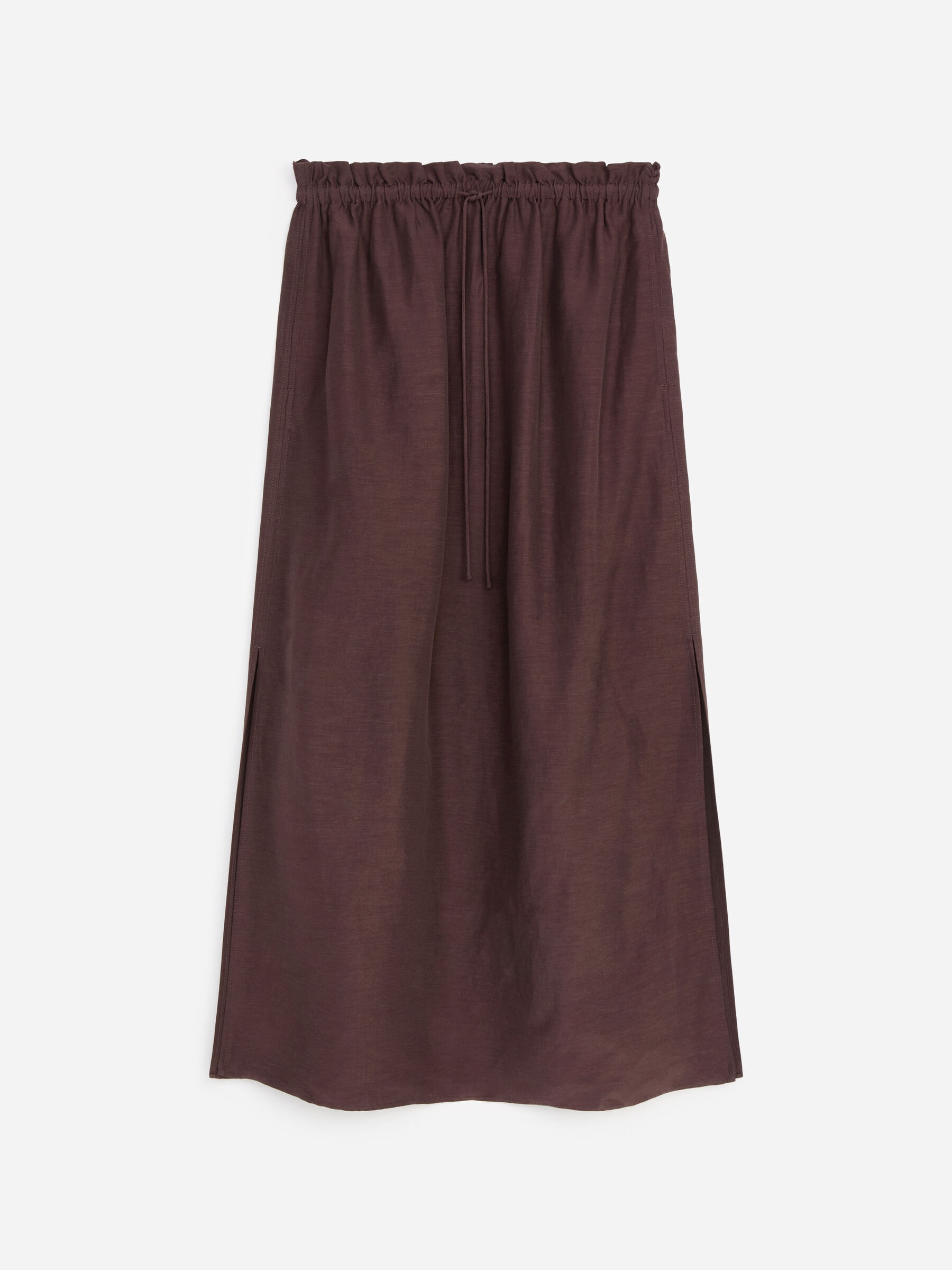 Pull-on-Rock aus Leinenmischung - Braun - Regular Fit - Damen - StillMedia/DescriptiveStillLife - 1