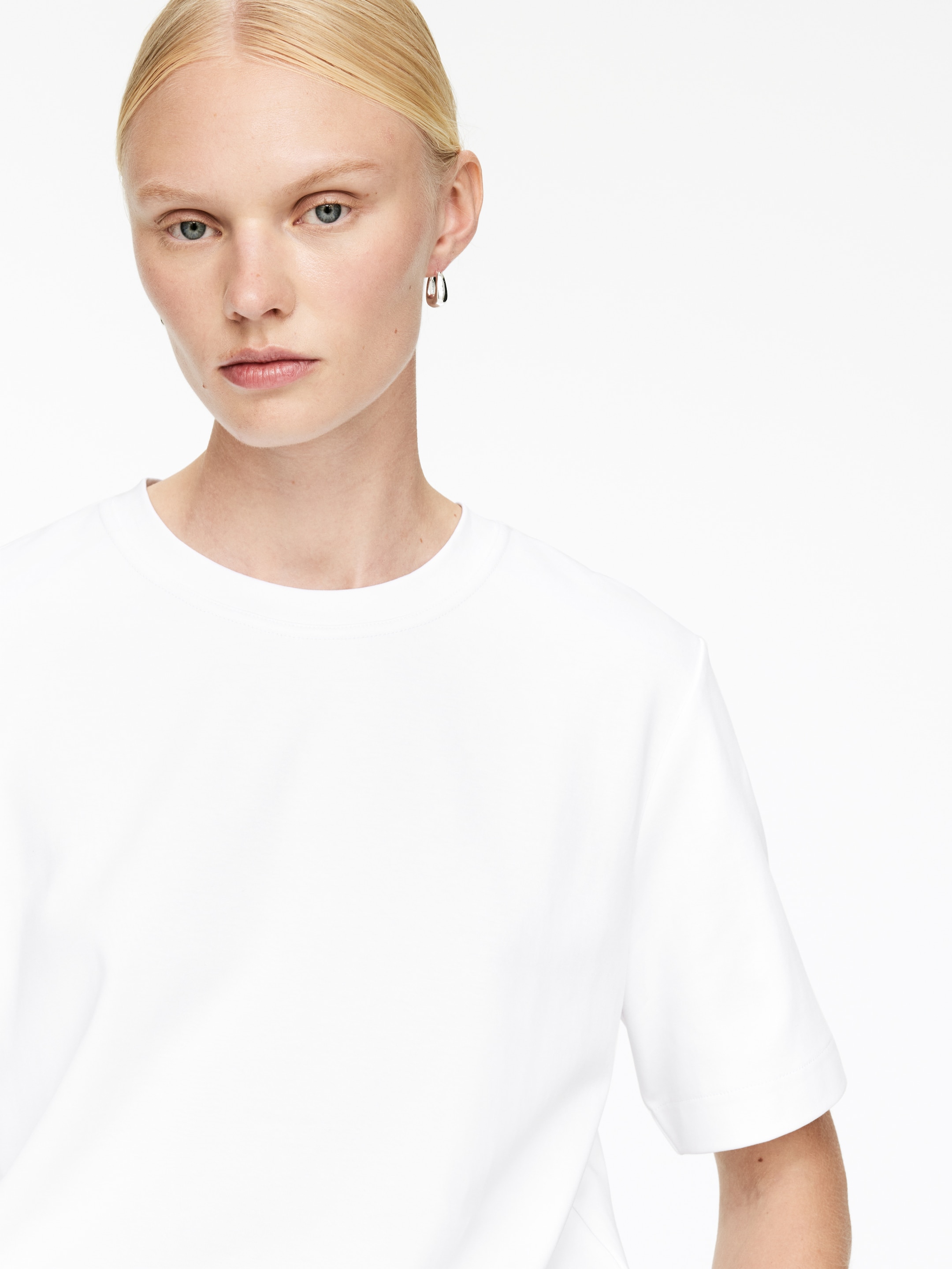 View larger image: LILY Signature T-Shirt - White - Ladies | H&M GB 7