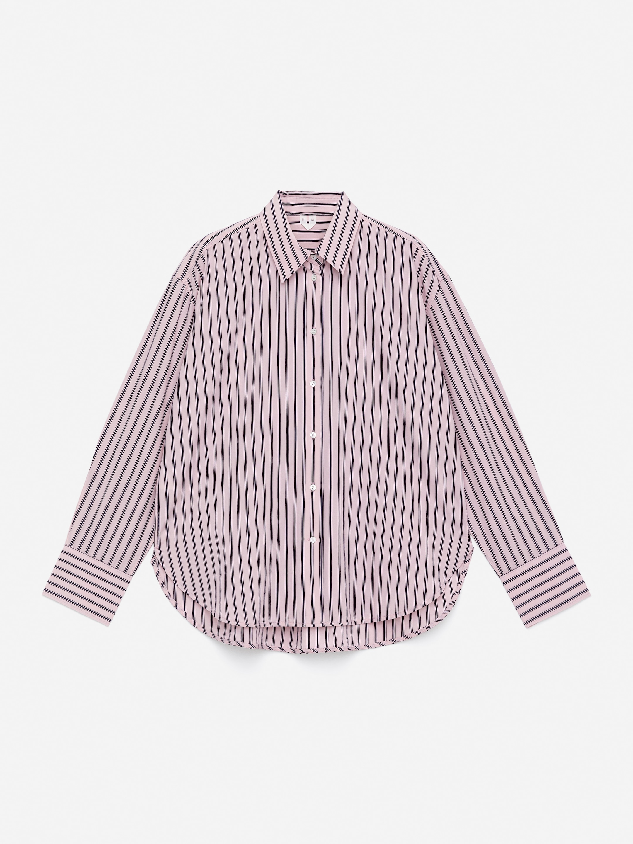 Zobraziť väčší obrázok: Bavlnená popelínová košeľa - Ružová/Modrá - ŽENY | H&M SK 5
