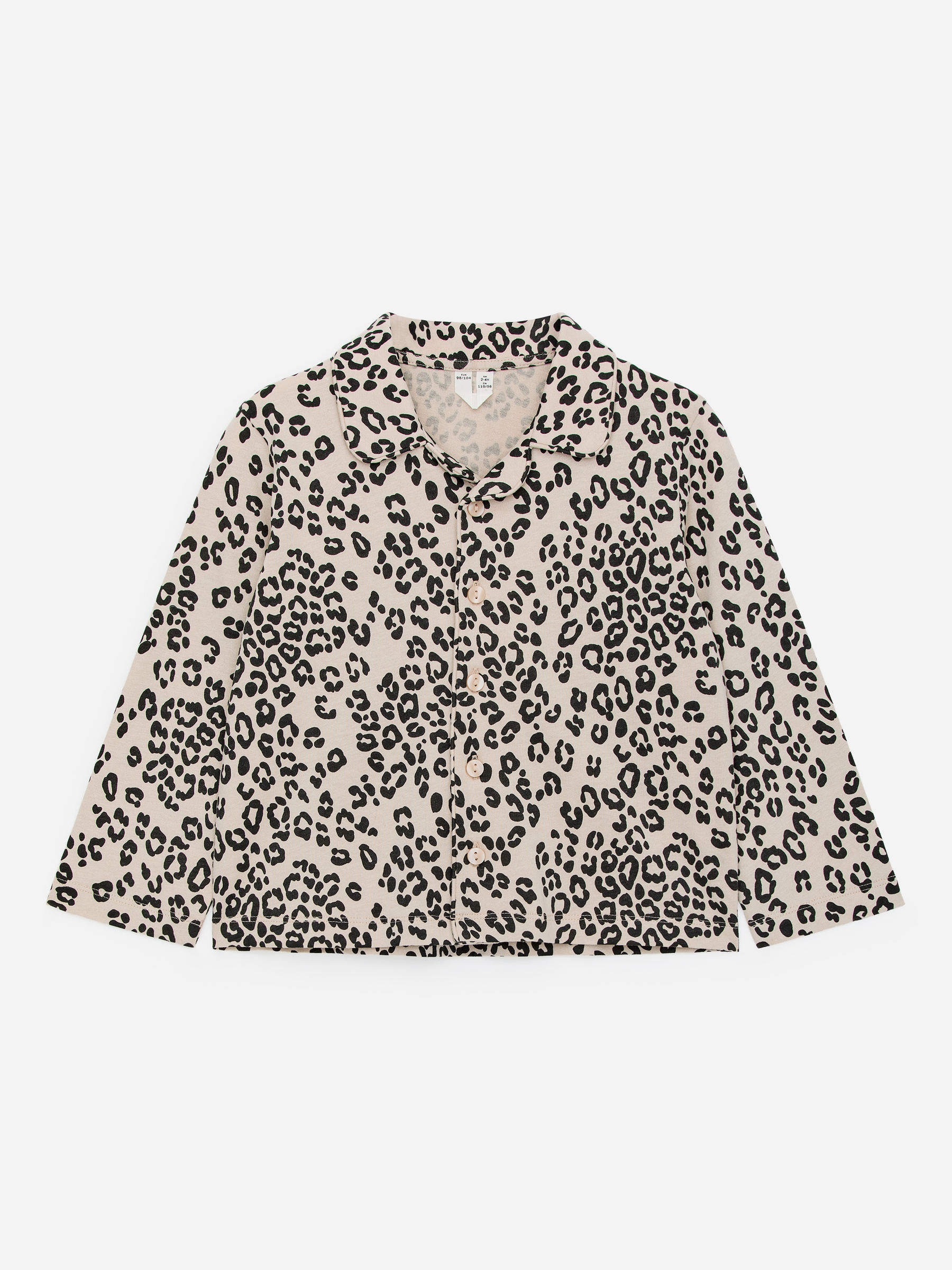 Cotton Pyjama Set - Beige/Black - Regular fit - Children - StillMedia/DescriptiveStillLife - 3