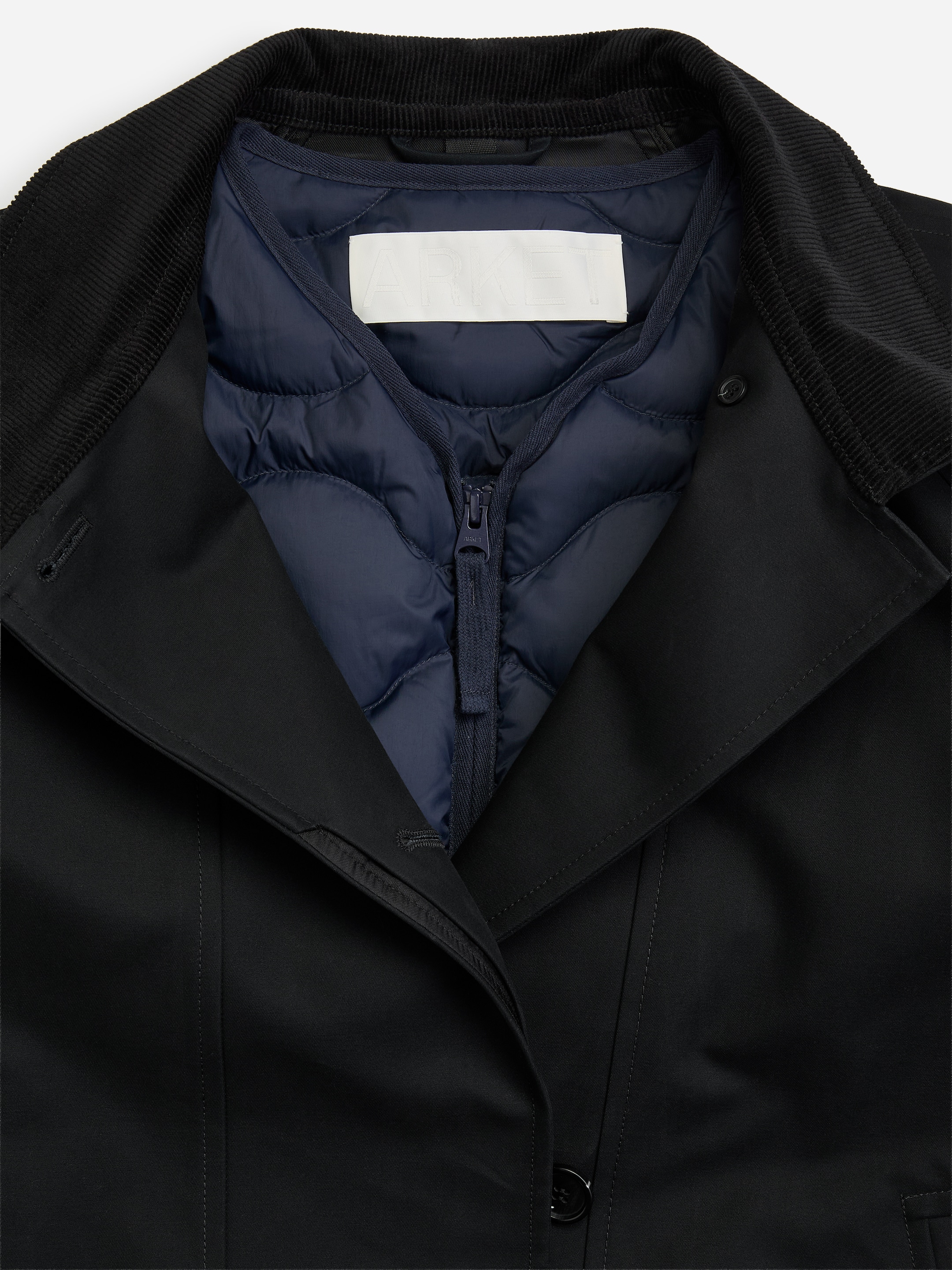 Veste matelassée Re:Down - Bleu foncé - Regular fit - women - StillMedia/DescriptiveDetail - 8