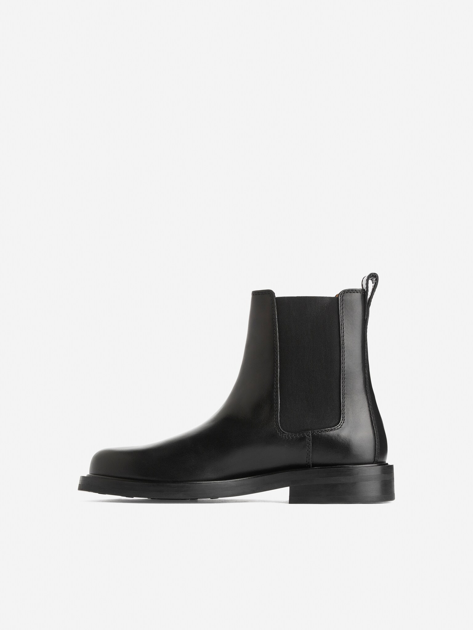 Botas Chelsea de piel - Negro - 6
