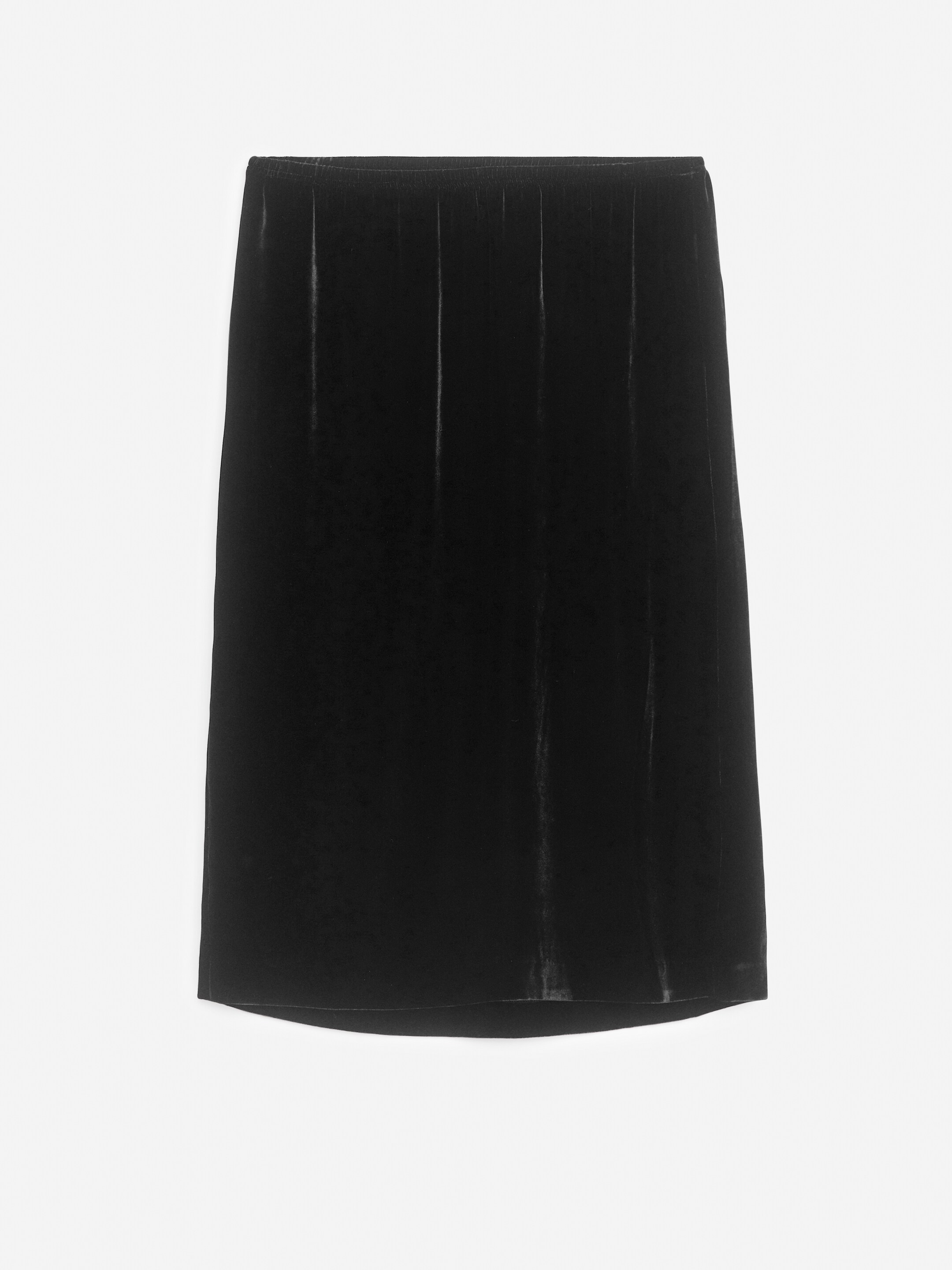 Zobacz większy obraz: Spódnica midi z wiskozy i jedwabiu - Czarny - ONA | H&M PL 1