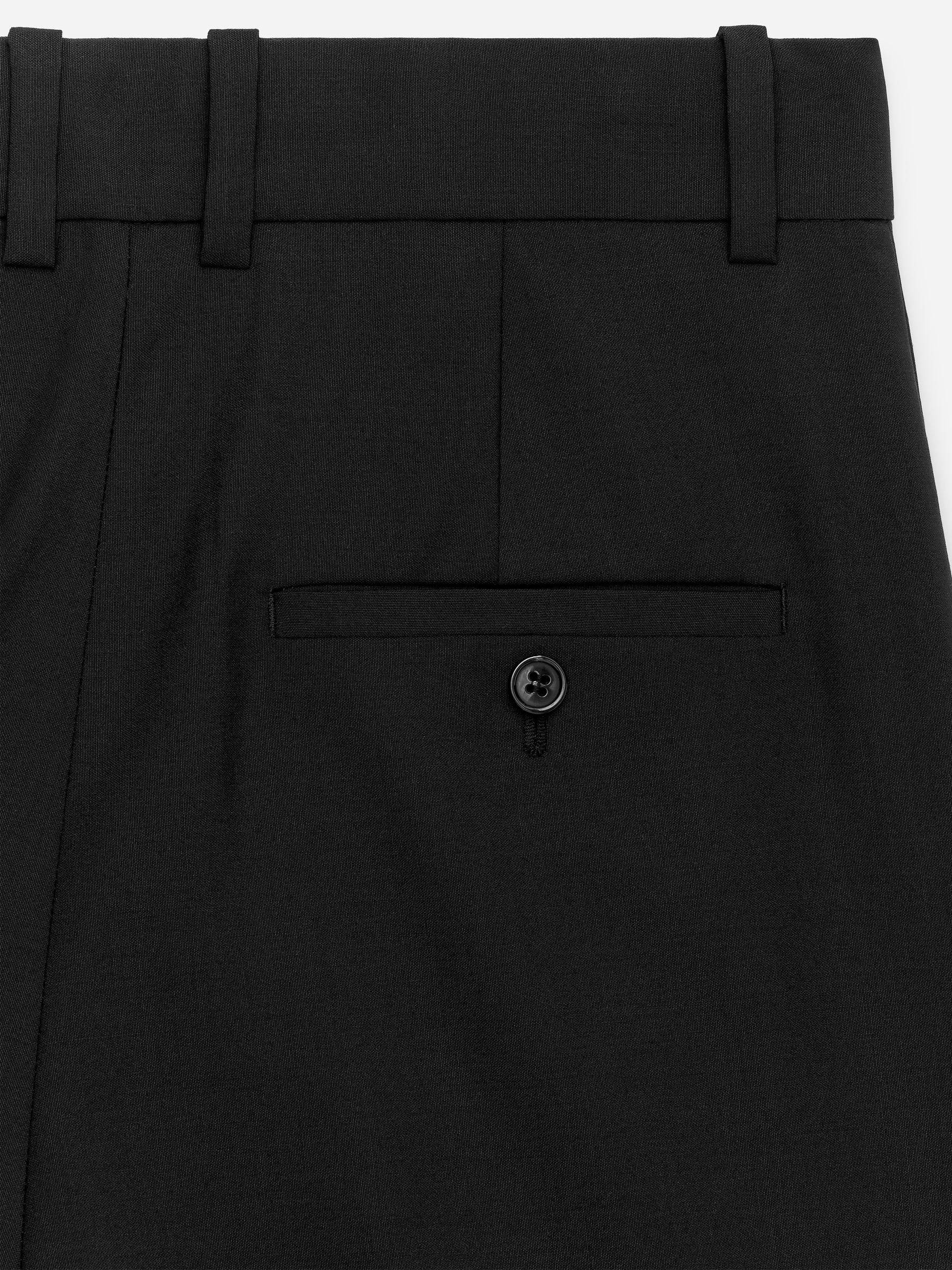 Wide Tailored Trousers - Black - Loose fit - Women - StillMedia/DescriptiveDetail - 1