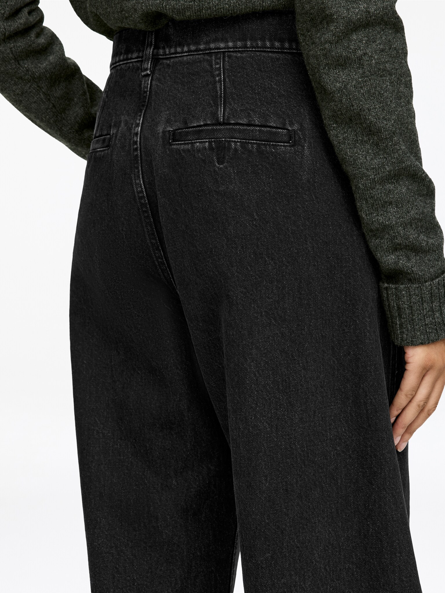 Barrel-Leg Jeans - Grey - 3