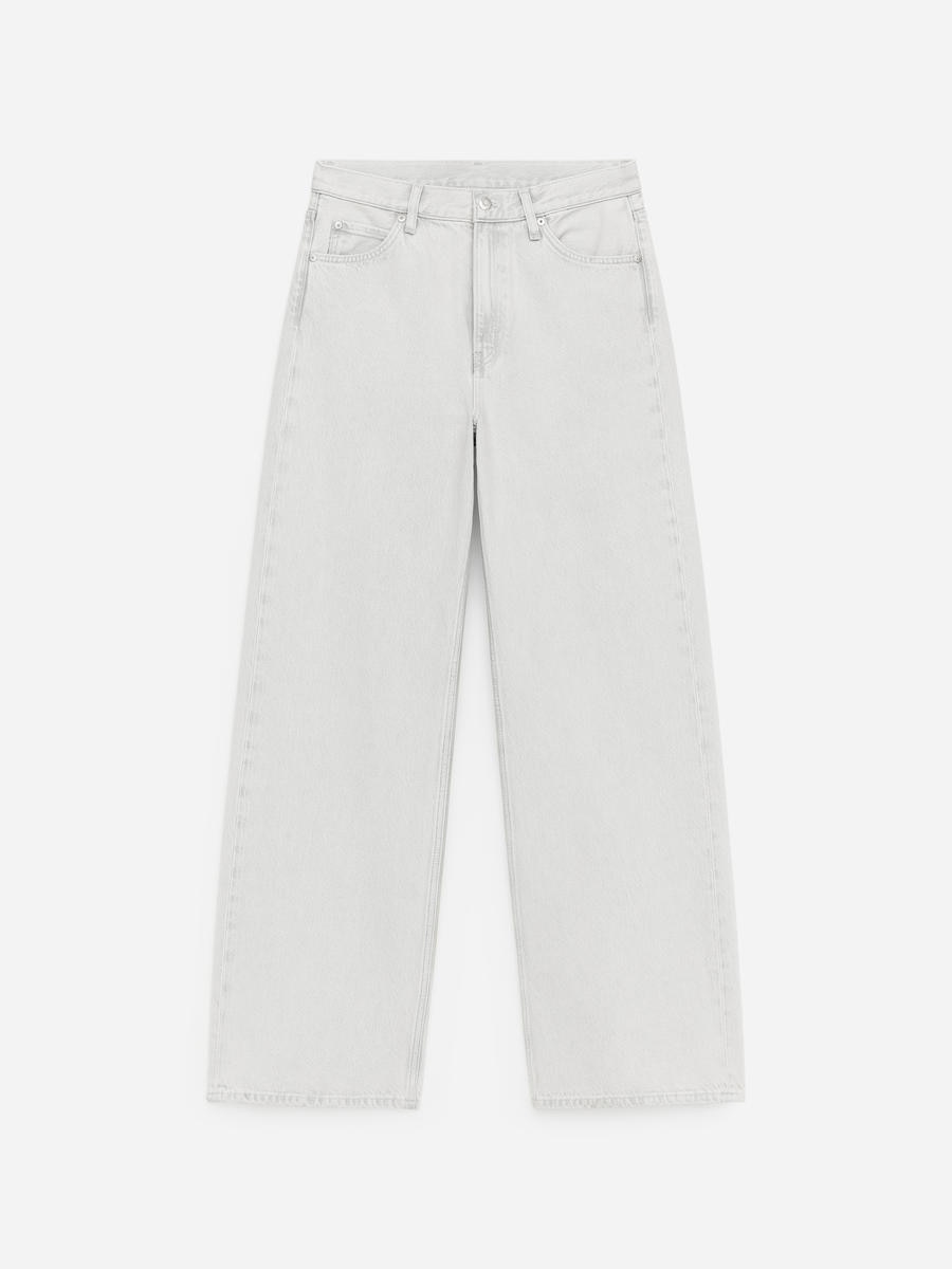 ARKET Women's  Lupine Flared Jeans White,  size 25