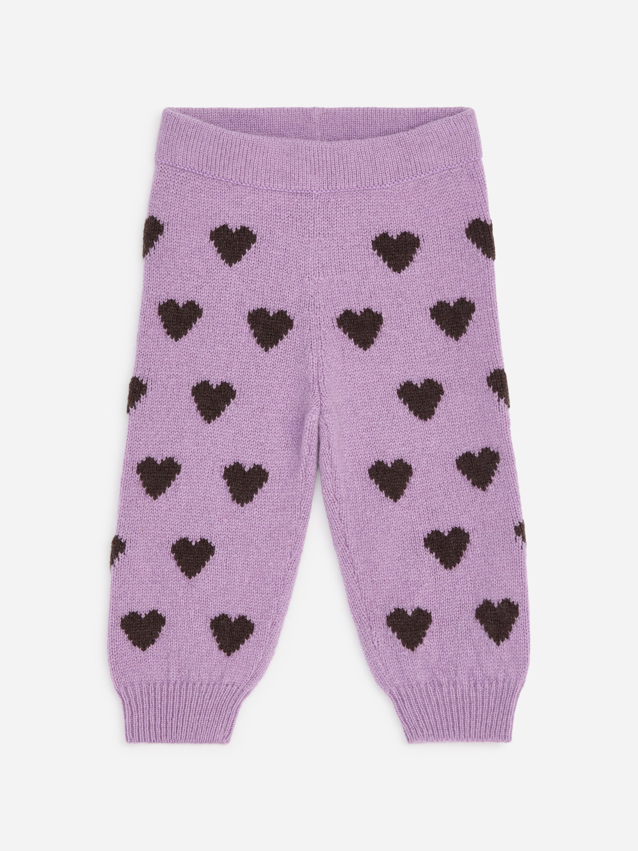 Wool Trousers-Purple-20531