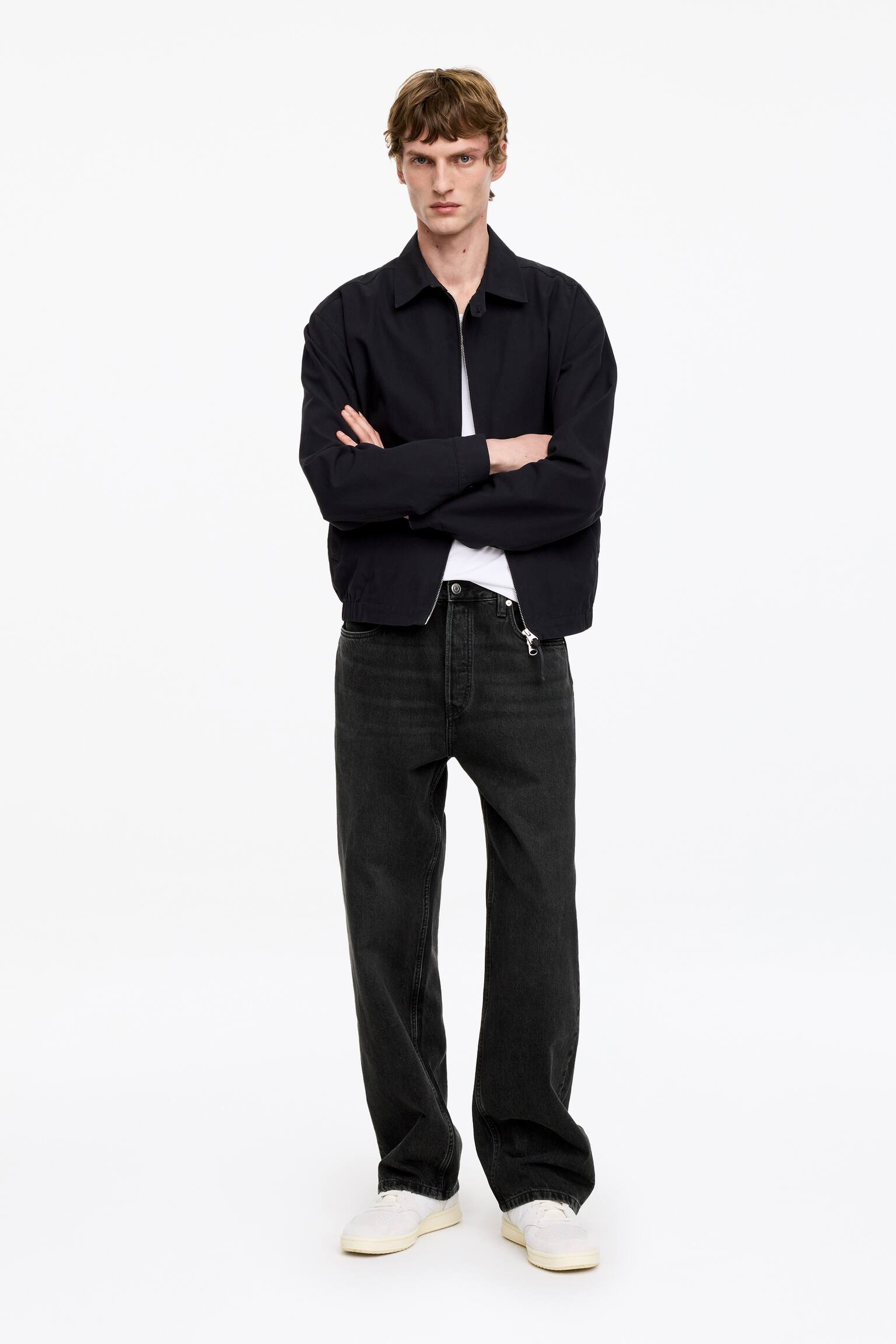 Jean large MIST - Noir/Bleu moyen/gris/Bleu foncé - 10