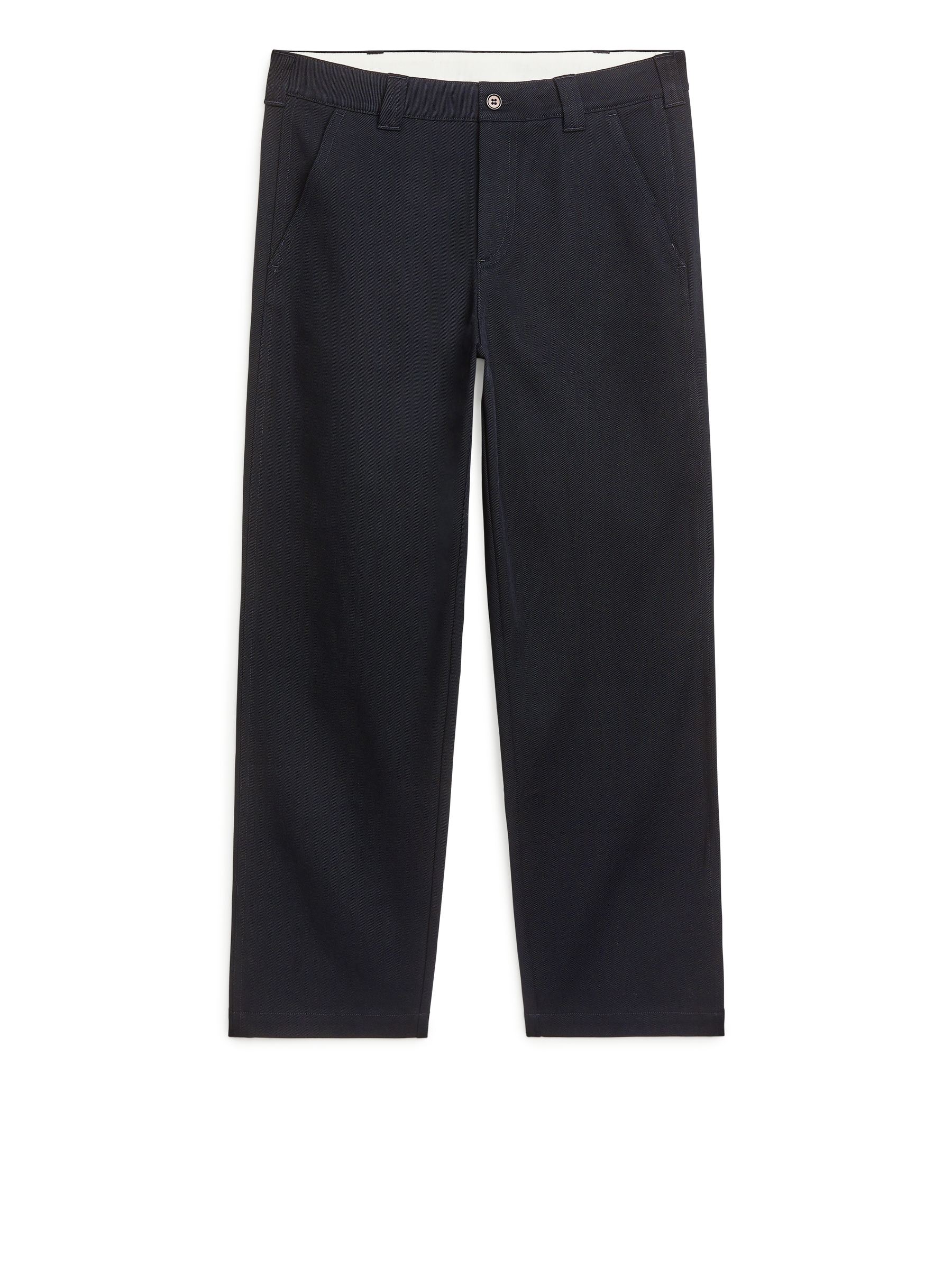 WideFit Heavy Twill Trousers-#272930-516