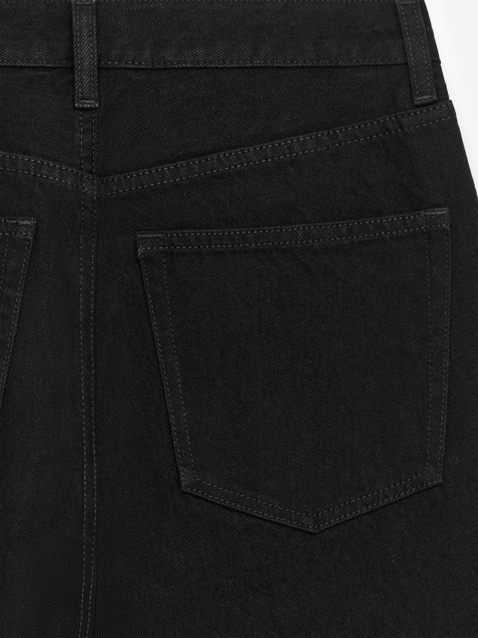 VIOLETTE Avsmalnende Jeans - Svart - 5