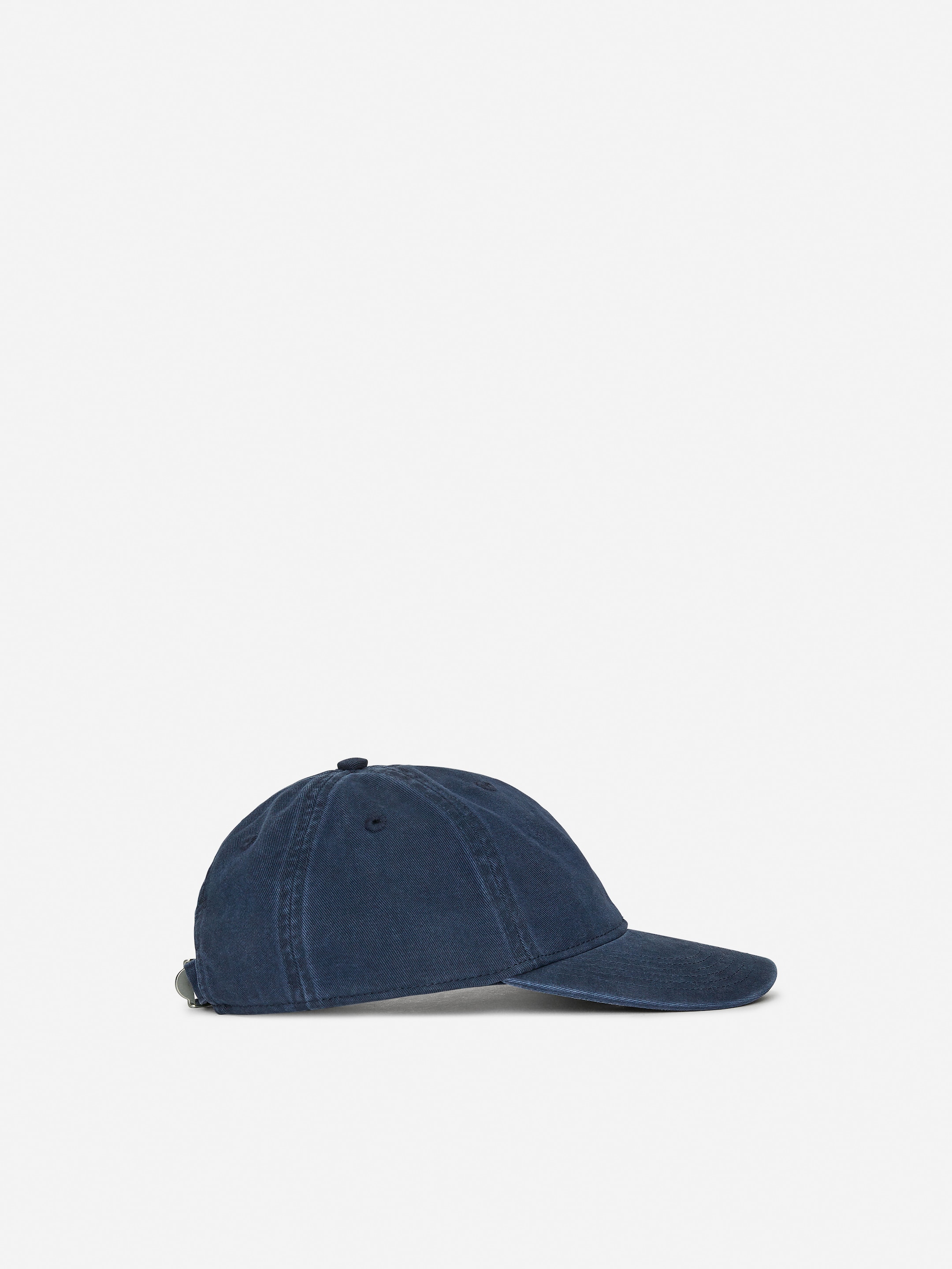 Cap aus gewaschener Baumwolle - Dunkelblau - Men - StillMedia/DescriptiveStillLife - 1