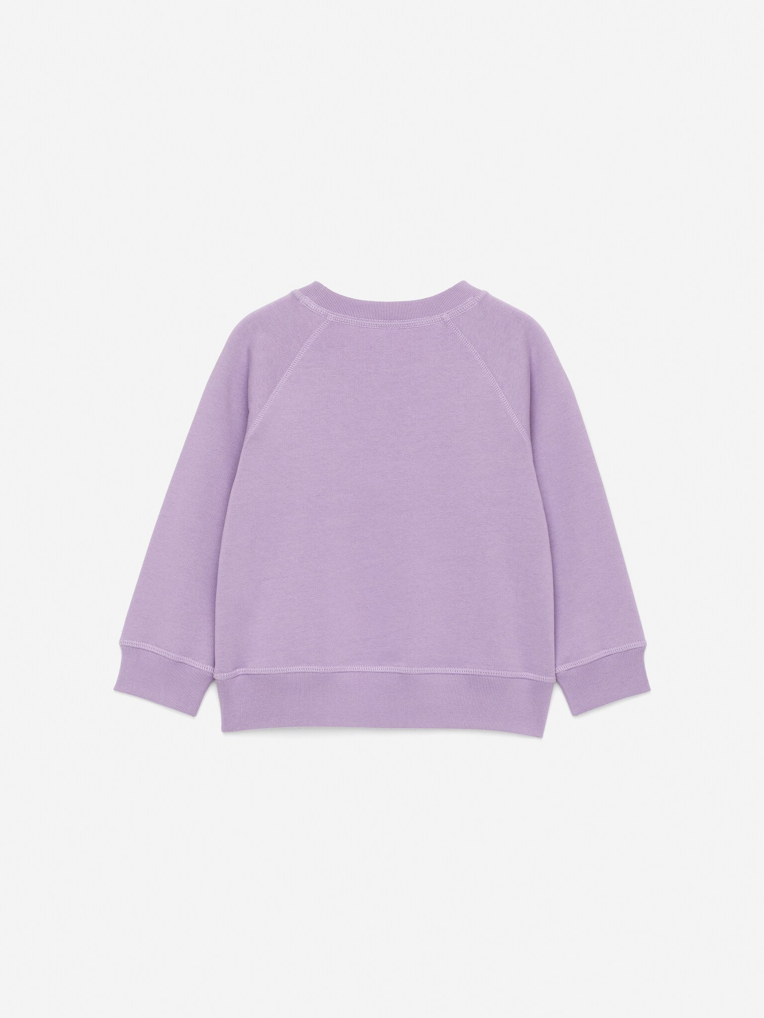 Sweat en coton - Mauve/Bleu foncé/Avoine/Bleu/Gris chiné - 2
