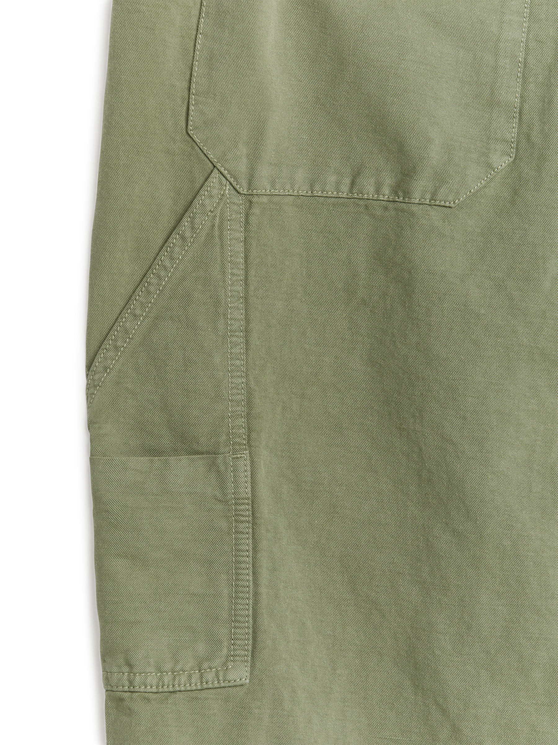 Long Cargo Skirt - Khaki Green - Regular fit - Women - StillMedia/DescriptiveDetail - 3