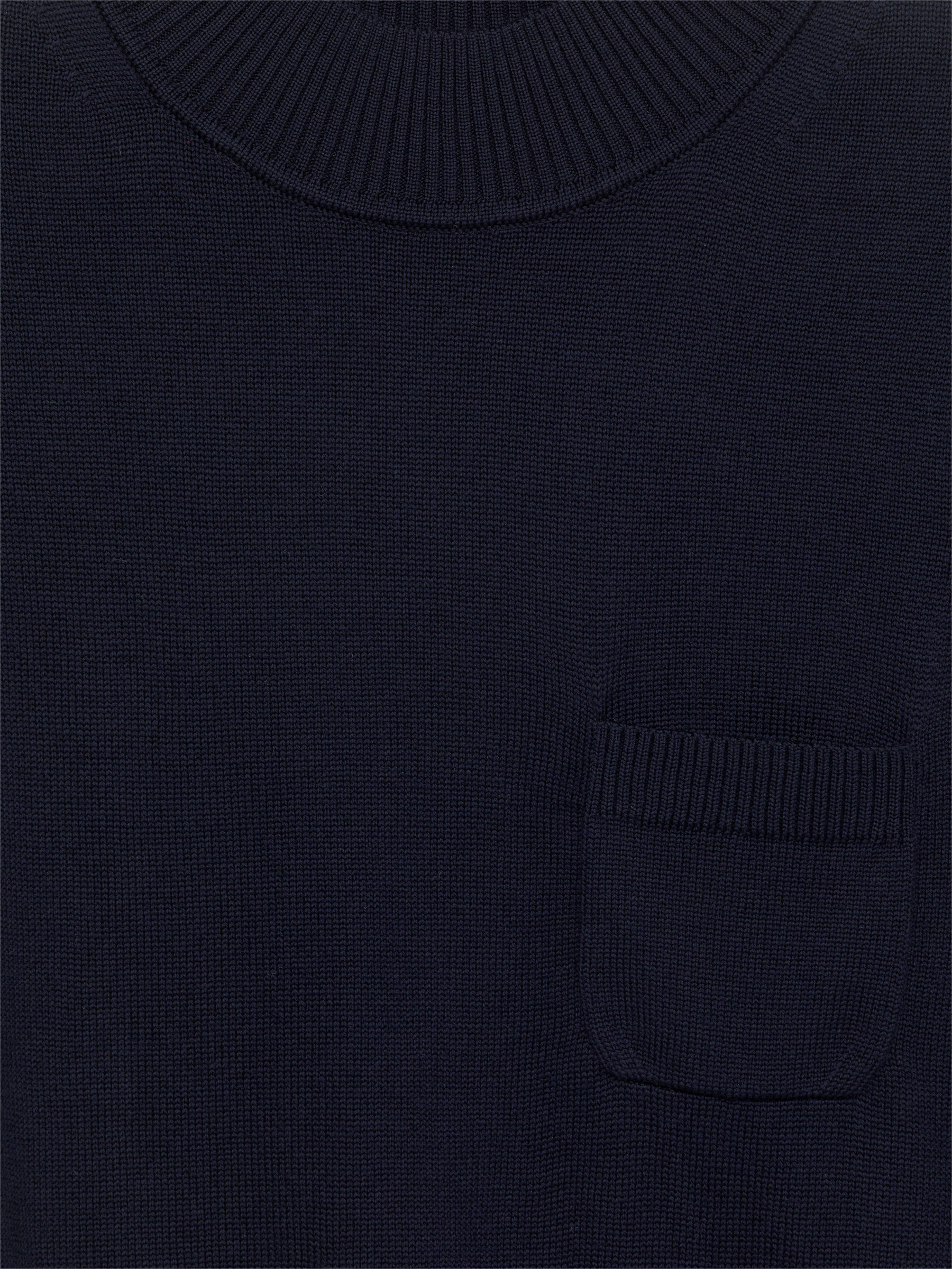 Short-Sleeve Merino Jumper - Dark Blue - Regular fit - Women - StillMedia/DescriptiveDetail - 2