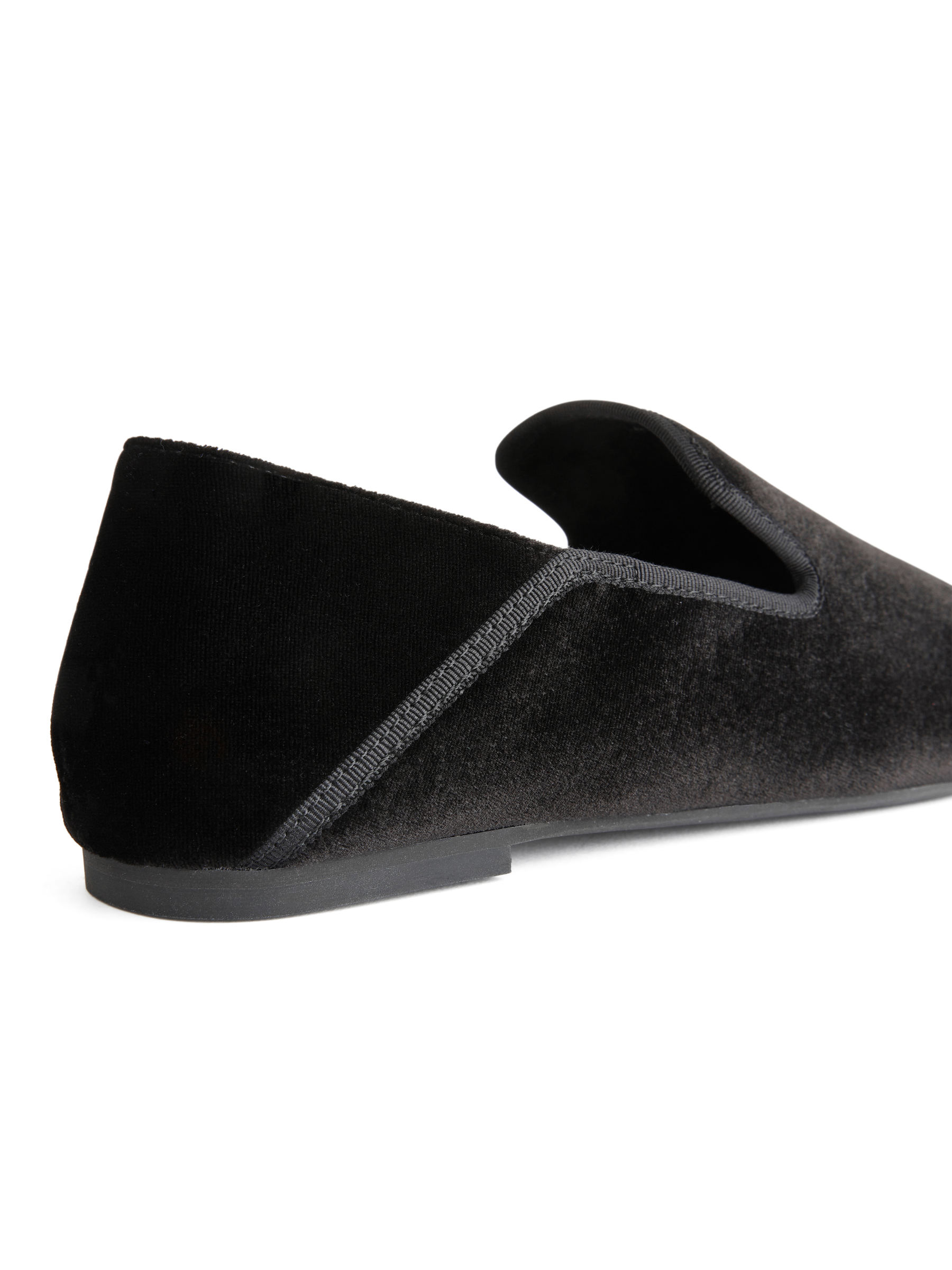 Hausschuhe aus Samt - Schwarz - Damen - StillMedia/DescriptiveDetail - 4