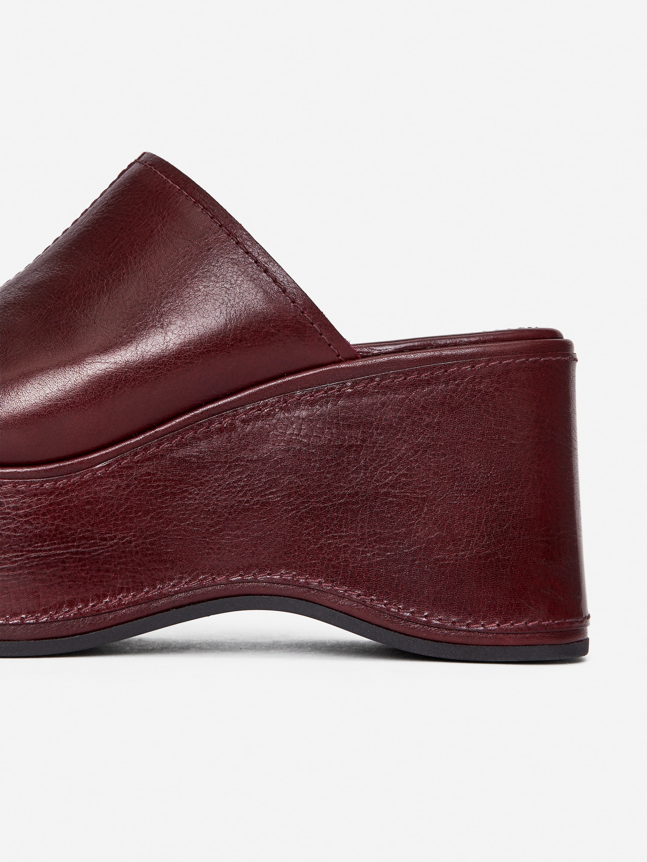 Ver imagem maior: Platform Mules - Bordeaux - SENHORA | H&M PT 8