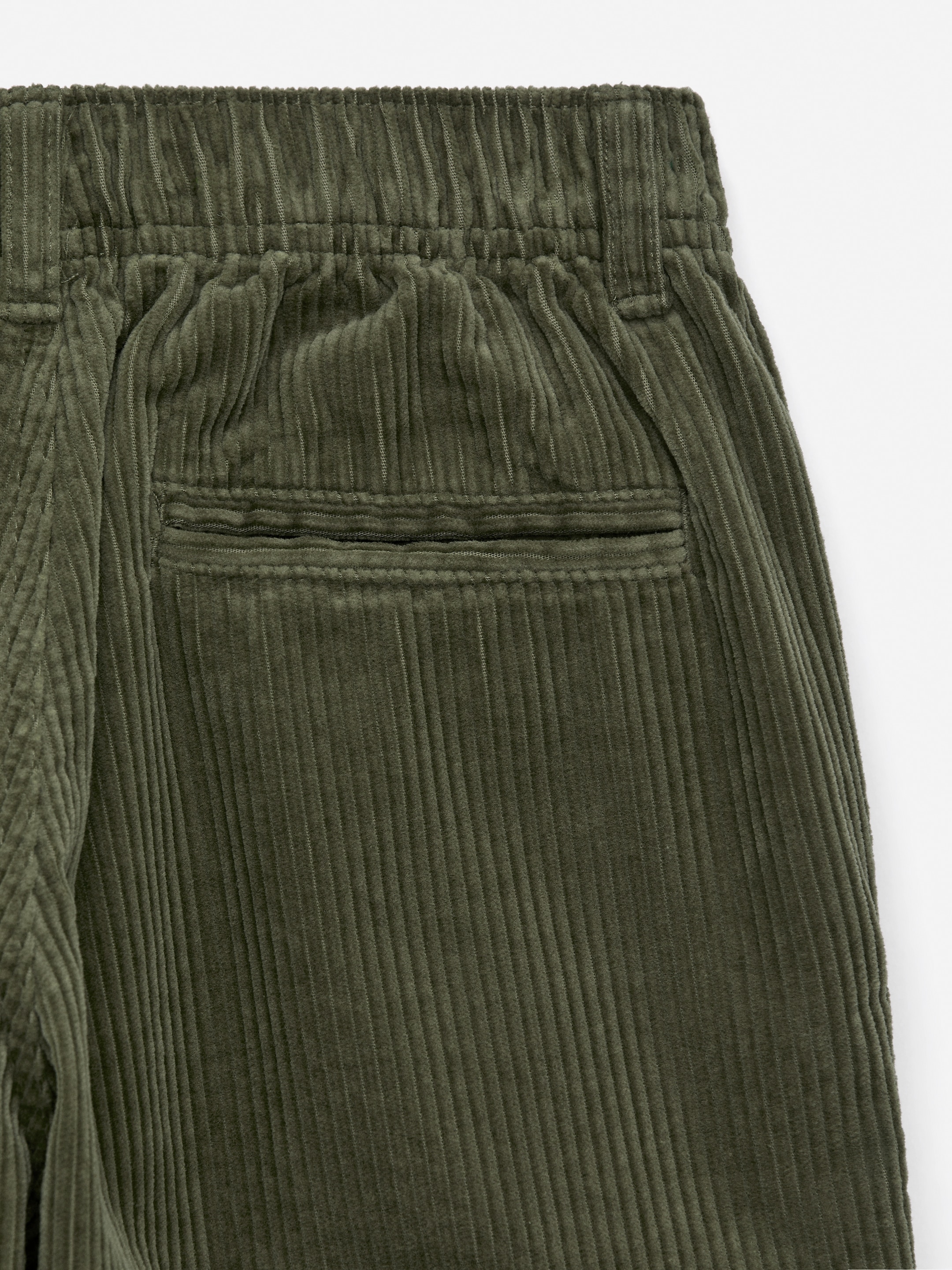 Zobrazit větší obrázek: Manšestrové kalhoty - Khaki zelená - DĚTI | H&M CZ 3