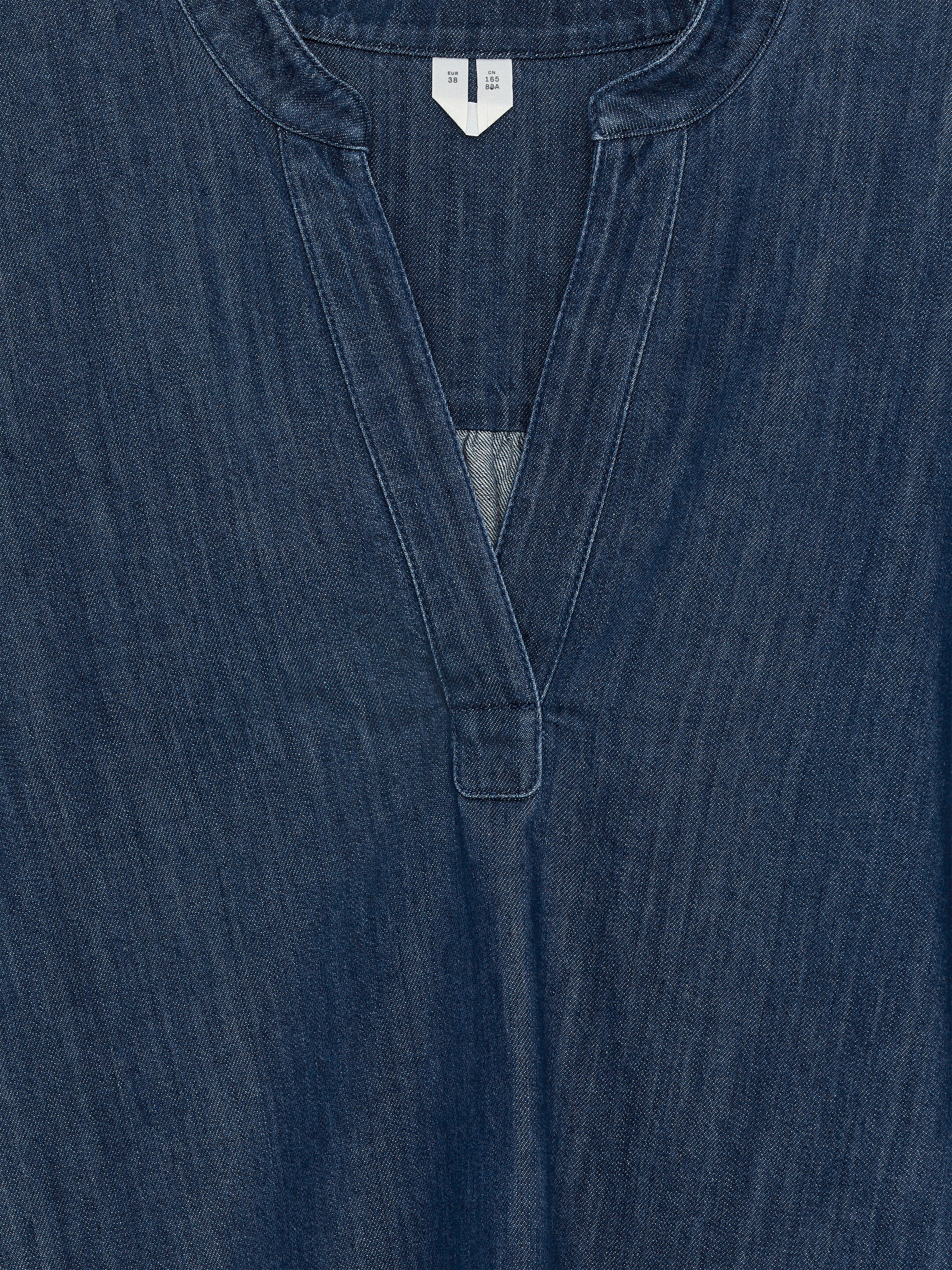 Ingrandisci l'immagine: Volume-Sleeve Denim Blouse - Washed Blue - DONNA | H&M CH 2