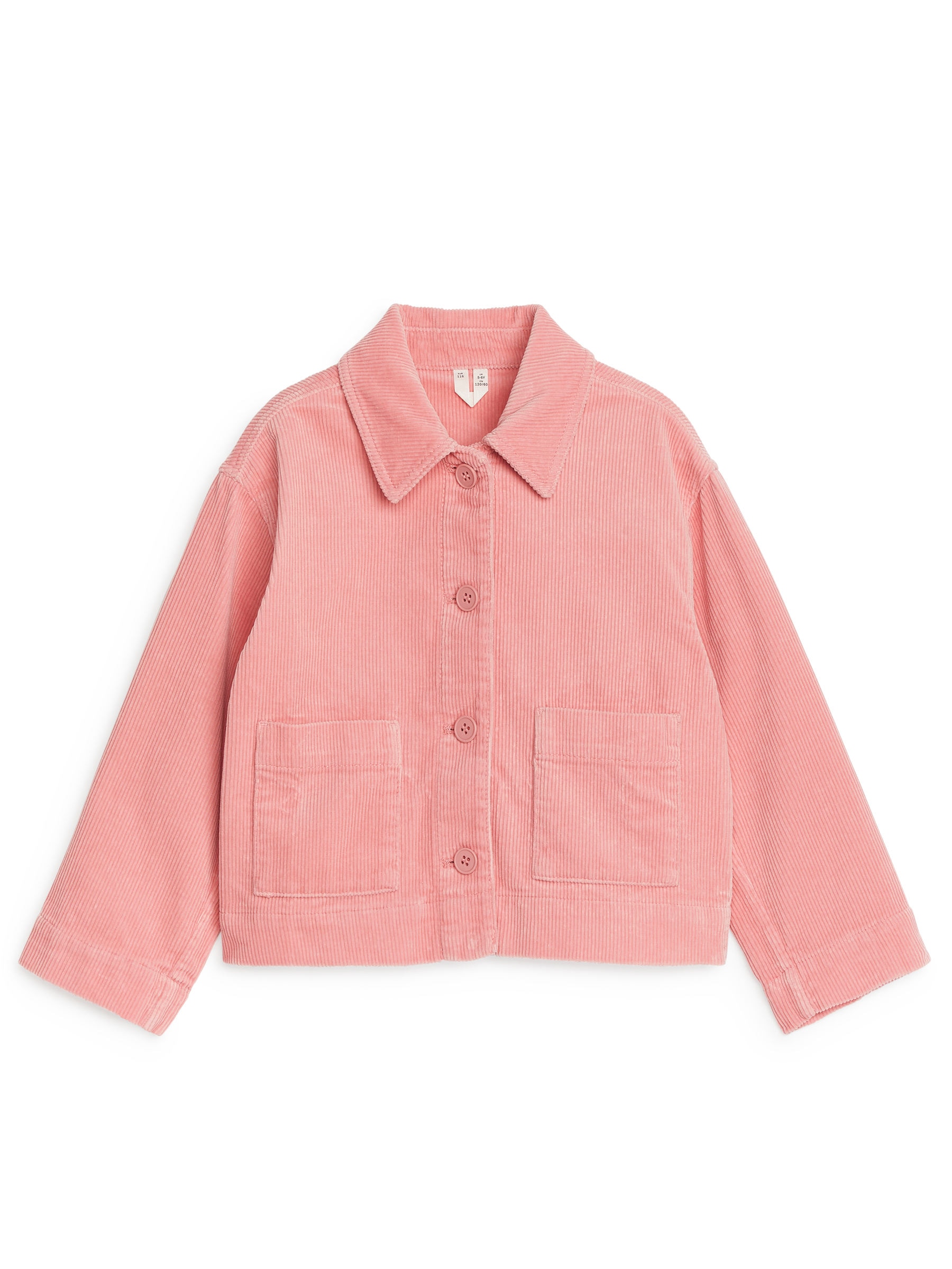 Cropped Corduroy Jacket - Pink - Regular fit - Children - StillMedia/DescriptiveStillLife - 3