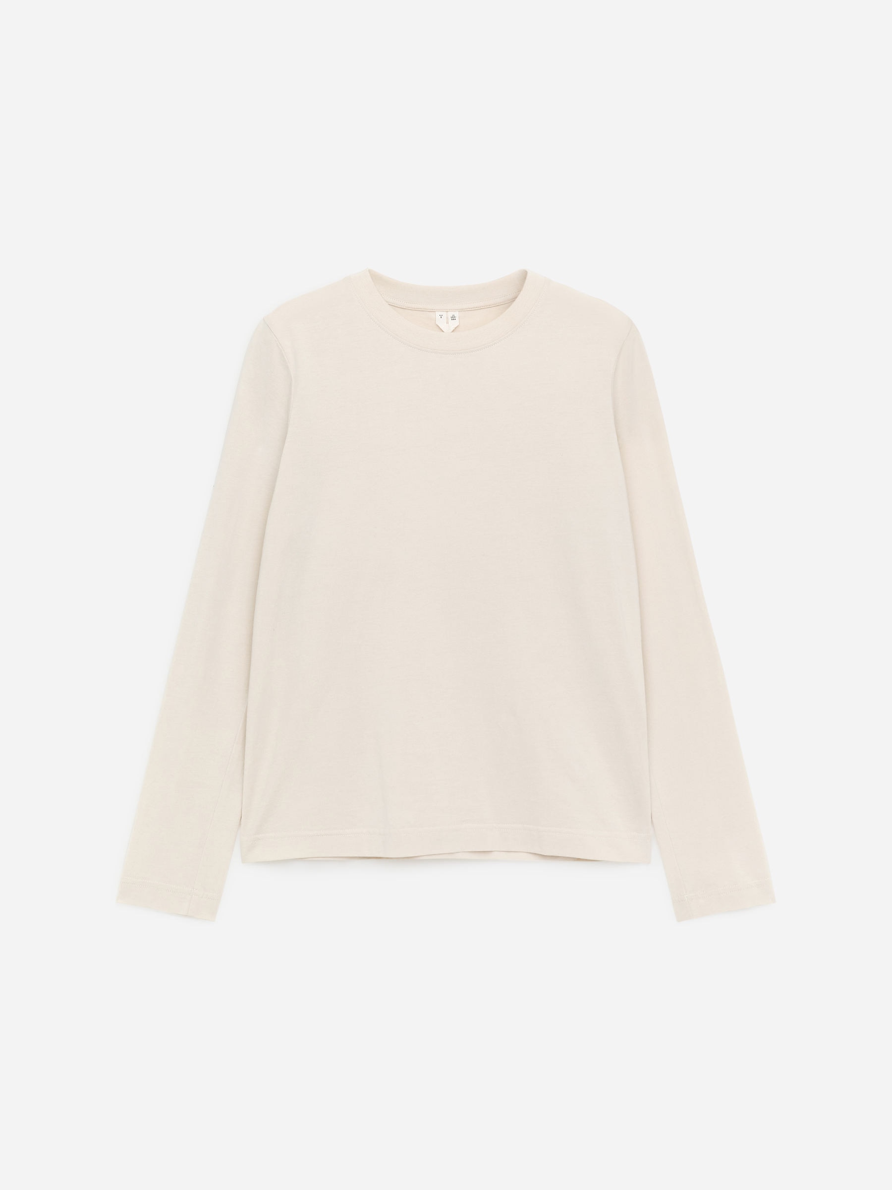 IRIS Signature Long-Sleeve T-Shirt - Off White - Regular fit - Women - StillMedia/DescriptiveStillLife - 5