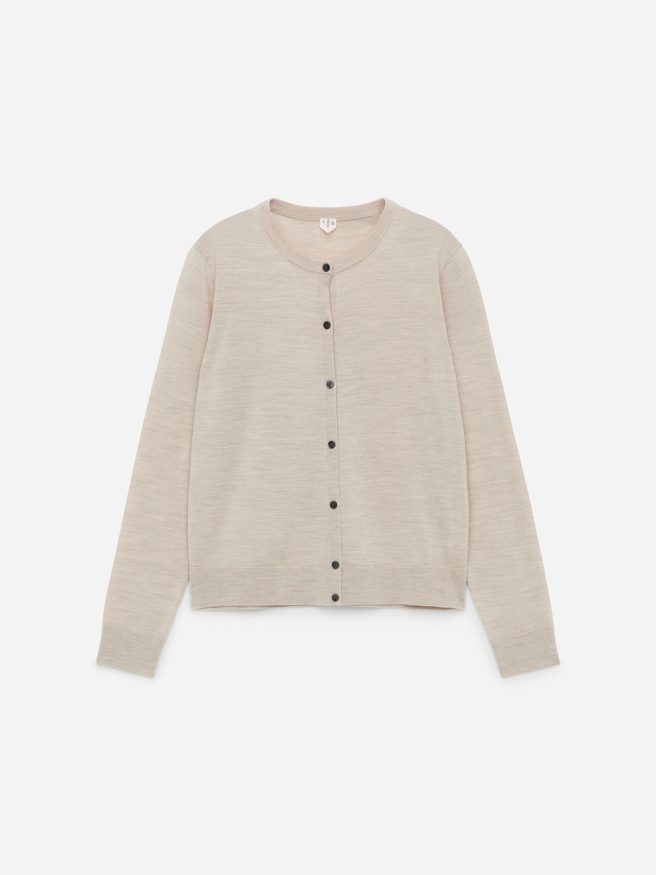 Ver imagen más grande: Cárdigan de lana merino - Beige claro - MUJER | H&M ES 1