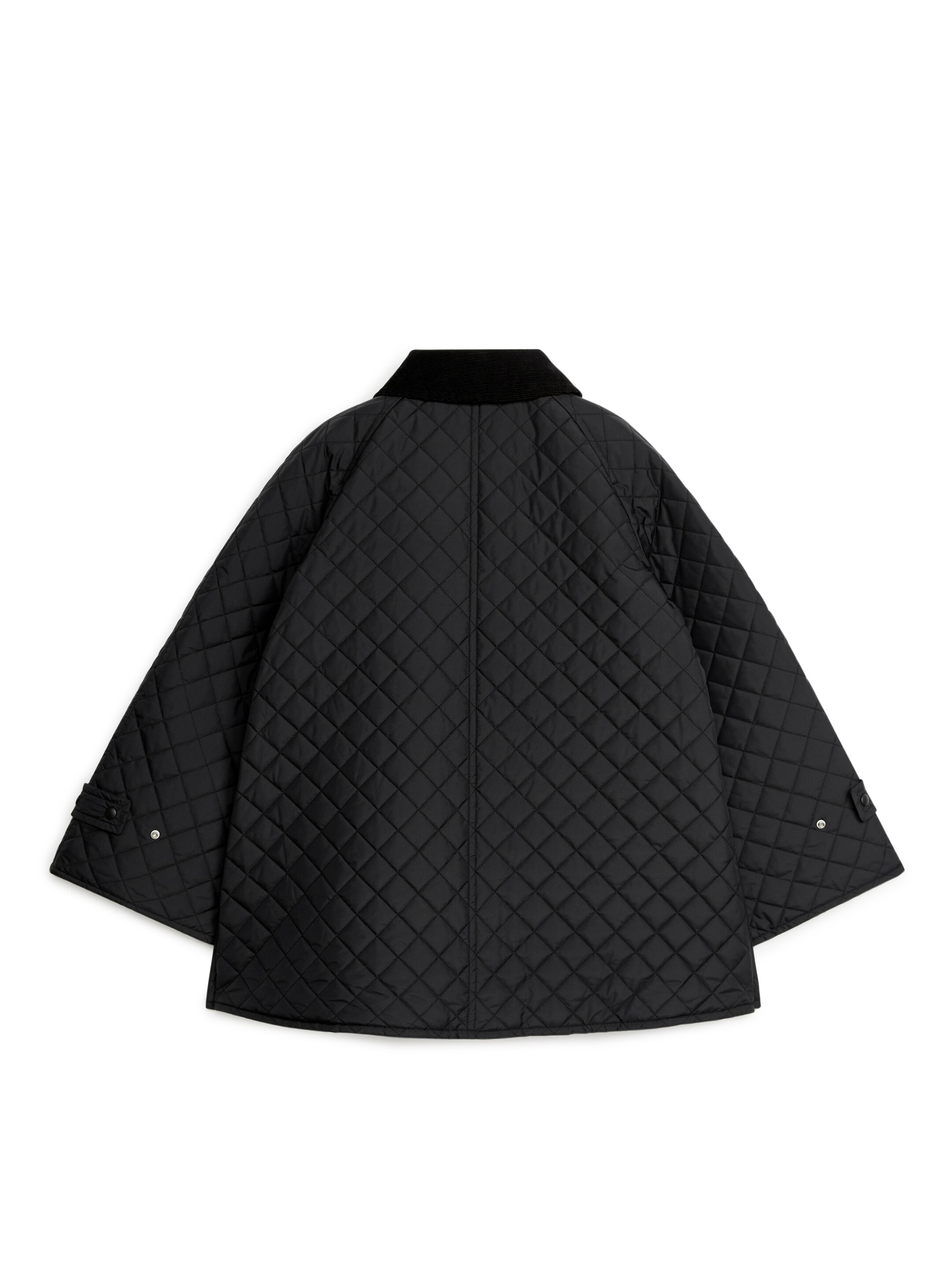 Visa större bild: Quiltad jacka - Svart - DAM | H&M SE 2