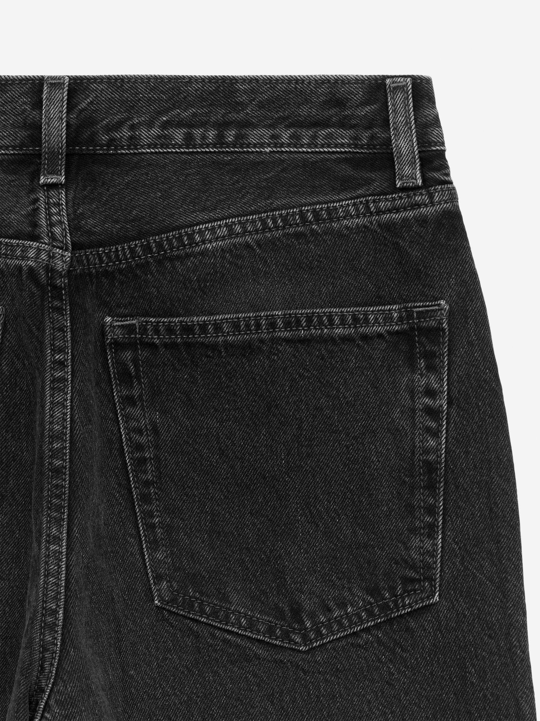 CORAL Wide Jeans - Dark Grey - Loose fit - Women - StillMedia/DescriptiveDetail - 1