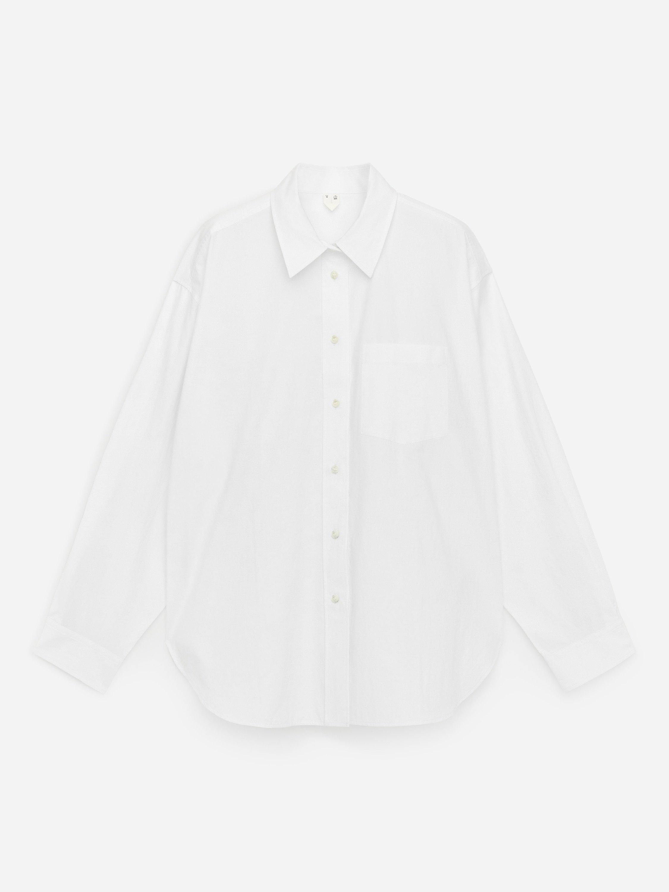 Bavlněná košile - White/Světle modrá/Světle tyrkysové