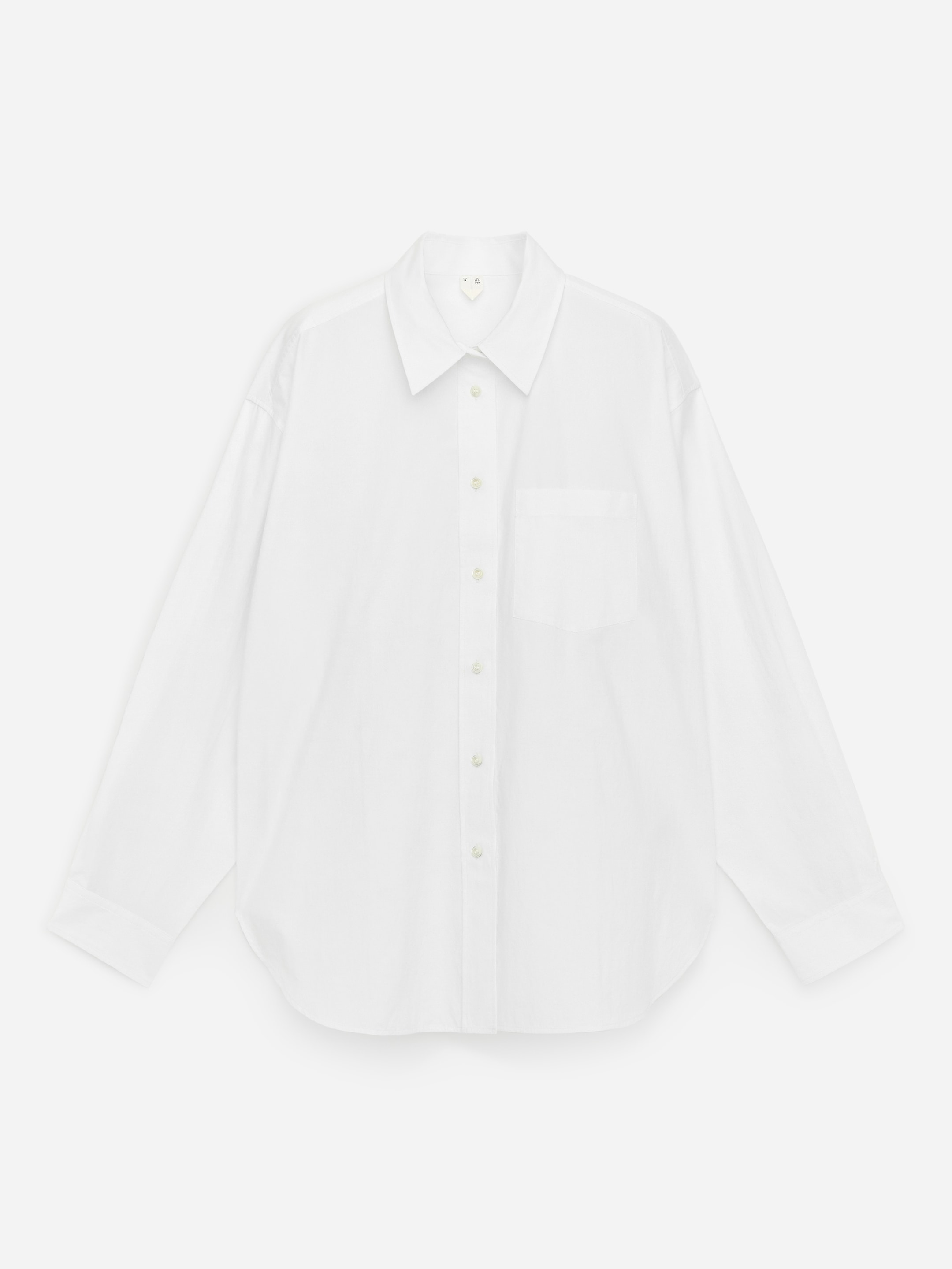 Cotton Shirt-#FFFFFF-18223