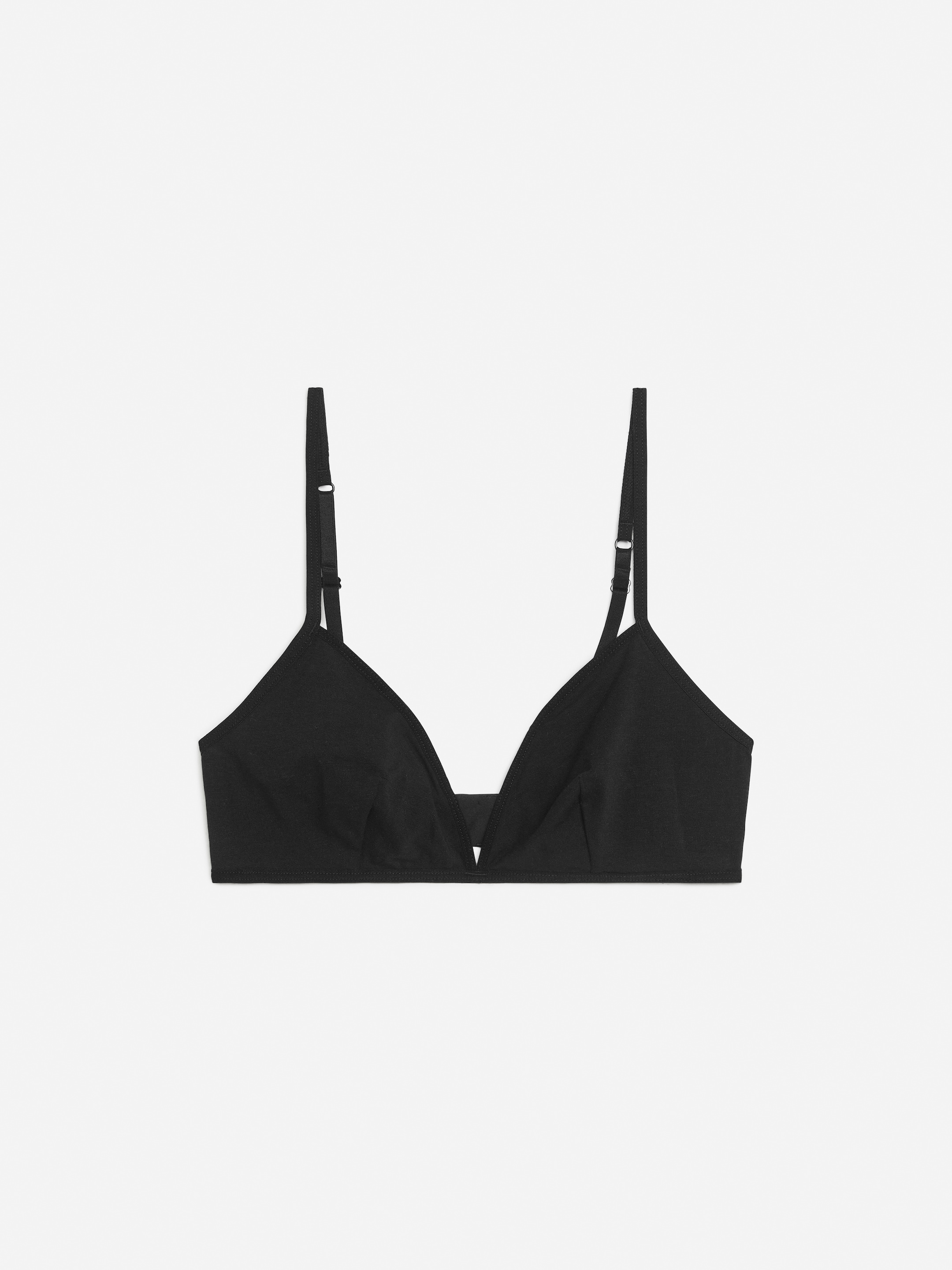 Cotton Soft Bra - Black - Women - StillMedia/DescriptiveStillLife - 1