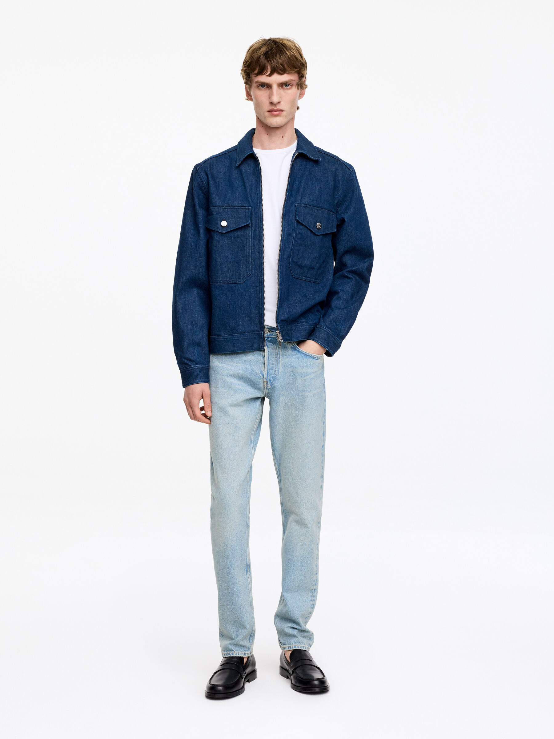 PARK Regular Straight Jeans - Hellblau - Regular Fit - Men - StillMedia/Lookbook - 4