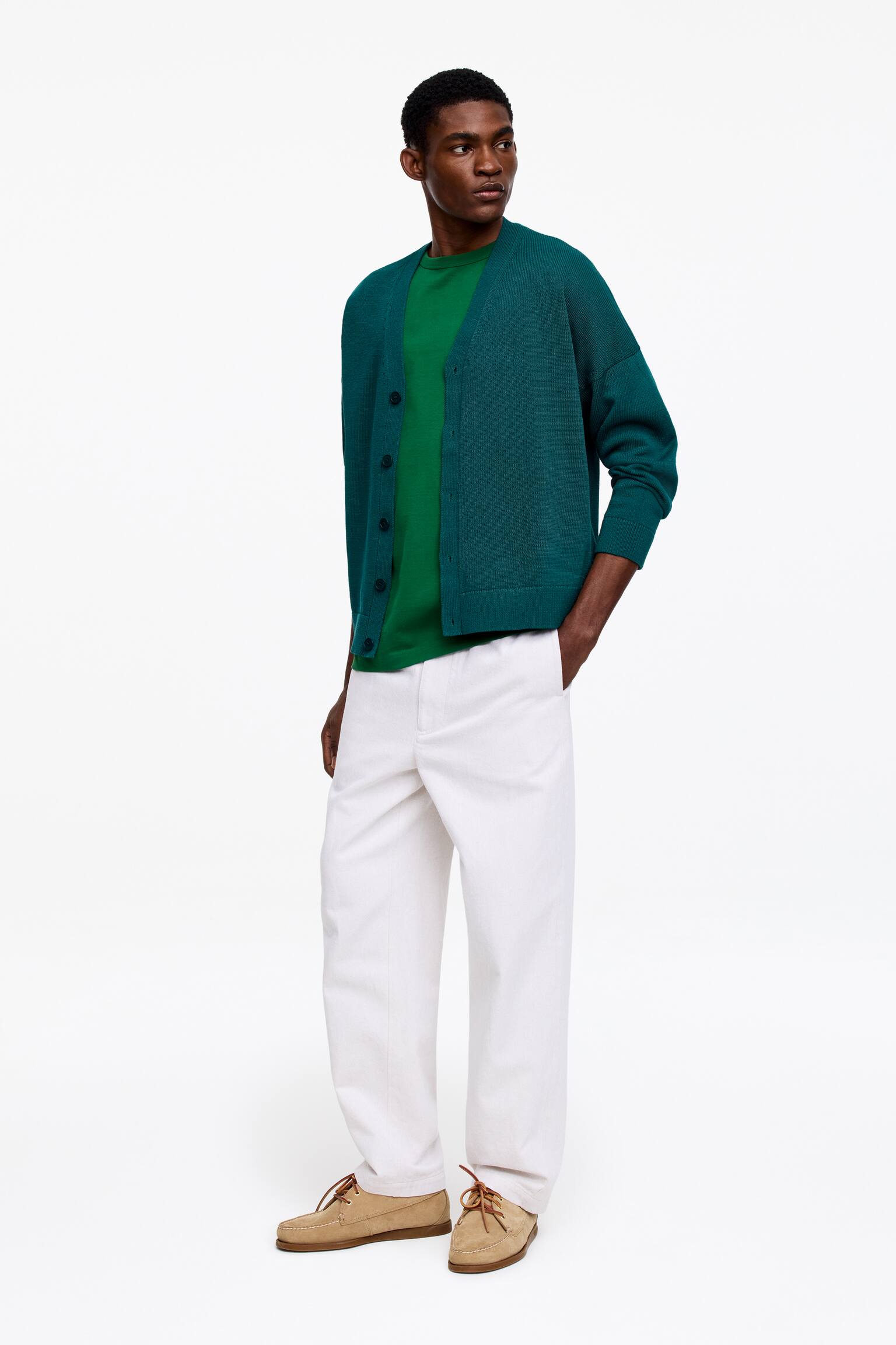 270 GSM Oversized T-Shirt - Grön/Mörklila/Mörkblå/Havre/Svart/Vinröd/Mörkgrön - 6