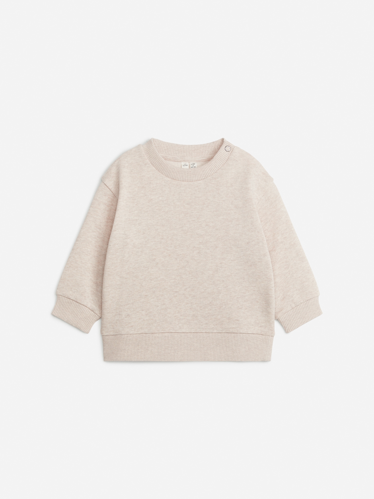 Sweatshirt aus Baumwolle - Beige