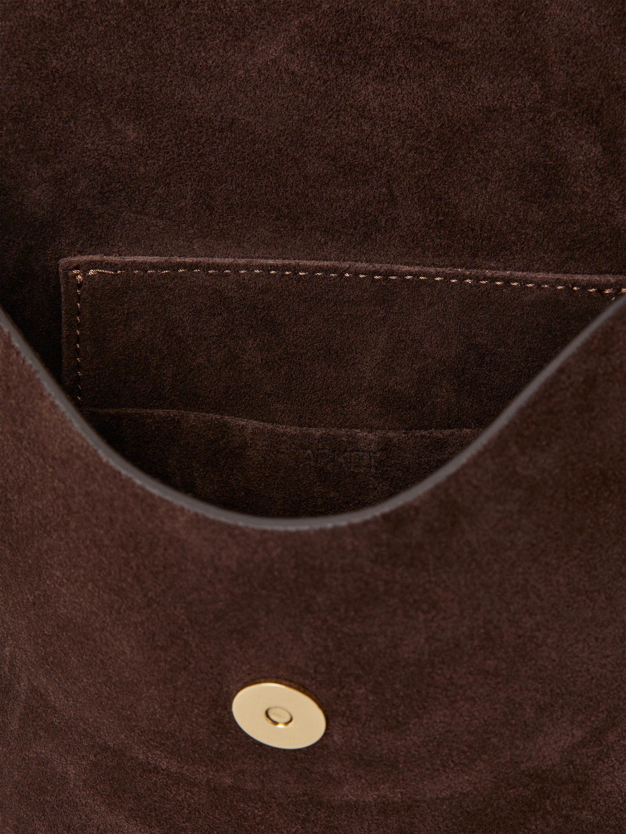 Agrandir l'image: Sac bandoulière en daim - Marron foncé - FEMME | H&M FR 6