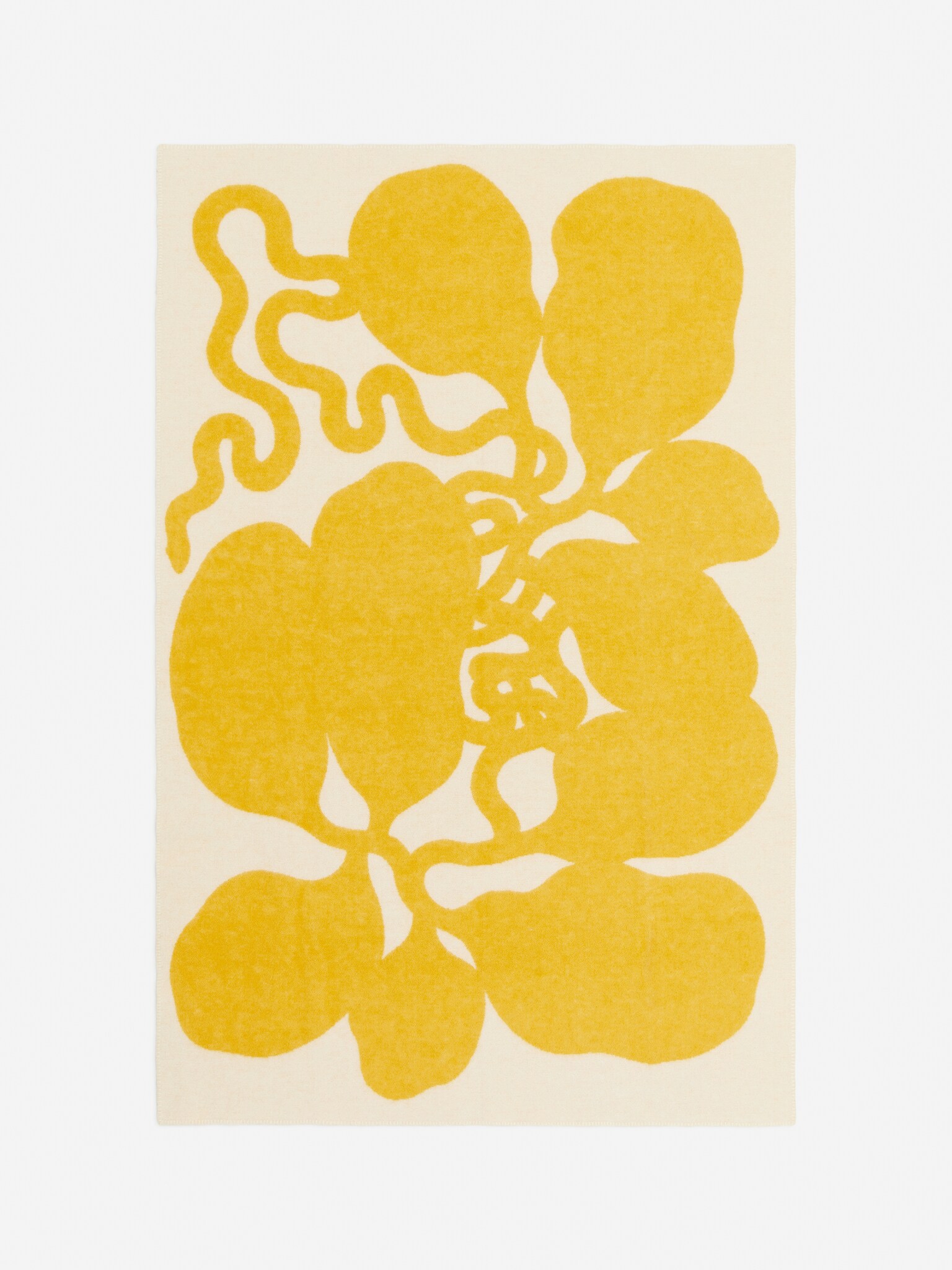 Wełniany koc Klippan - Żółty/Biały/Niebieski/Zielony/Złamana biel/Kremowy/Czerwony - 2