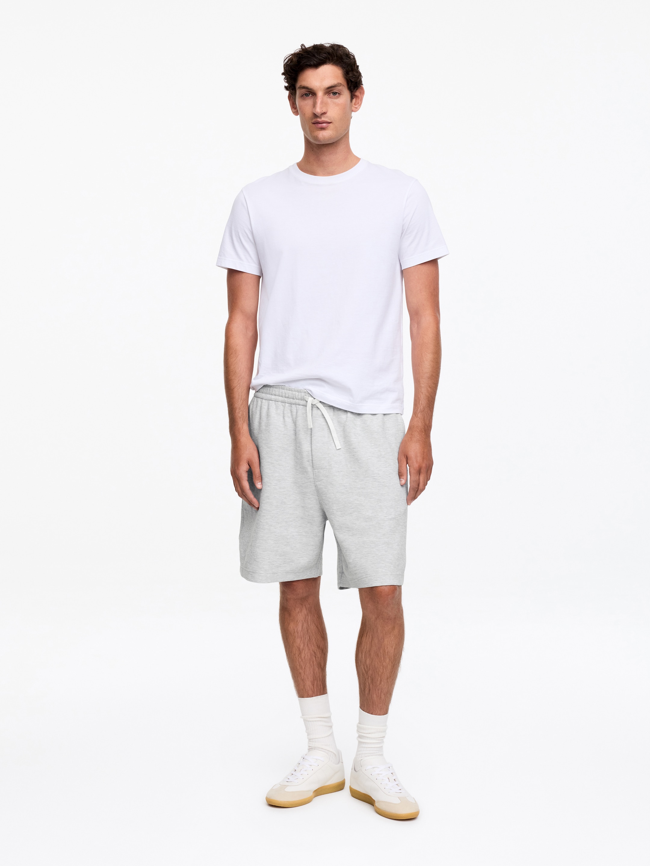 Short en jersey-Grey-18619
