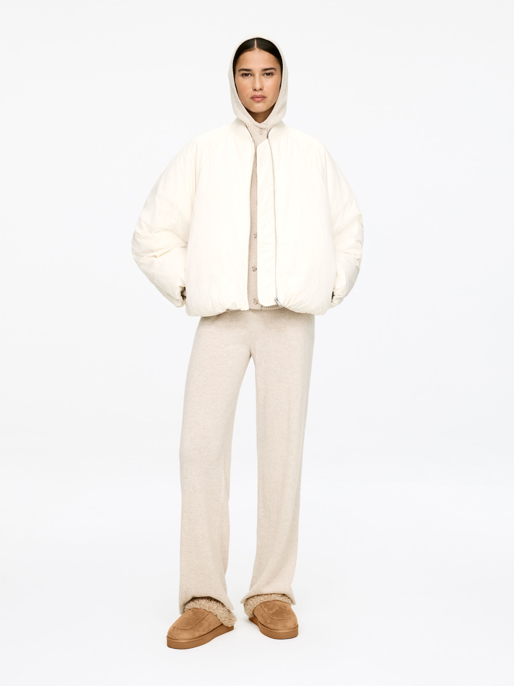 Faux-Fur Slippers - Beige - Women - StillMedia/Lookbook - 9