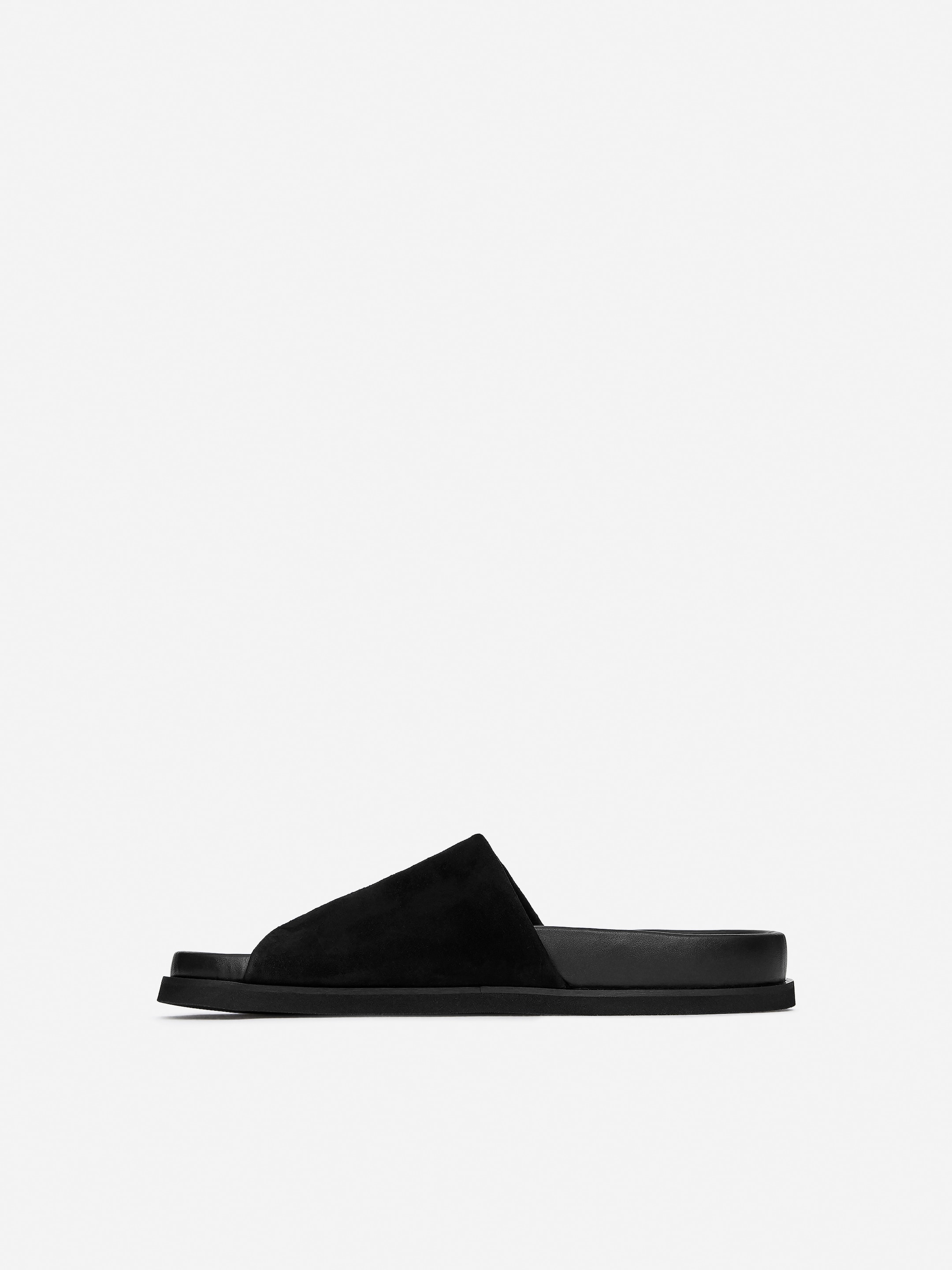 Visualizza immagine più grande: Sandali in pelle scamosciata - Nero - DONNA | H&M IT 5