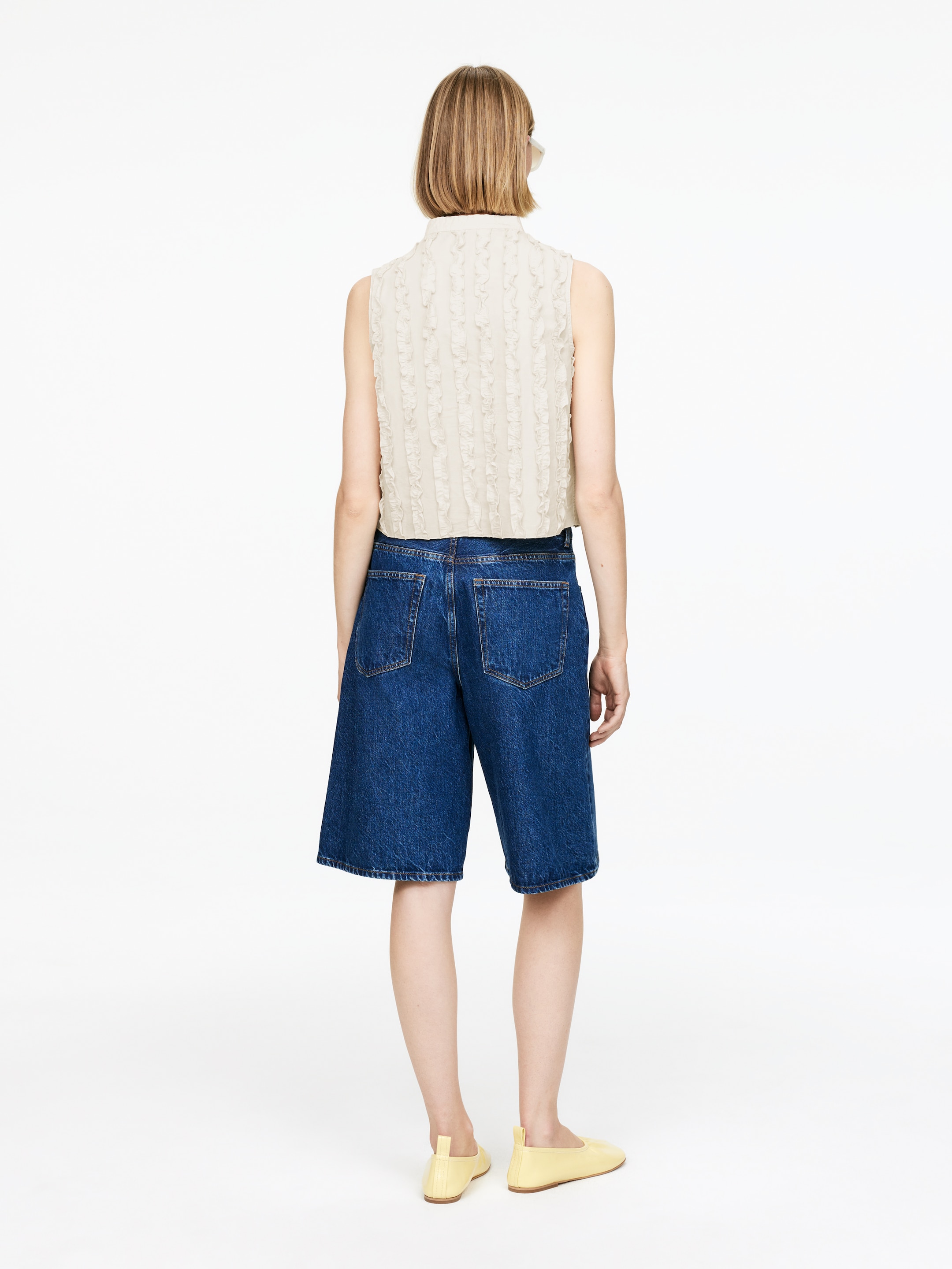 Größeres Bild anzeigen: Oberteil mit Volants - Weiß - Ladies | H&M AT 3