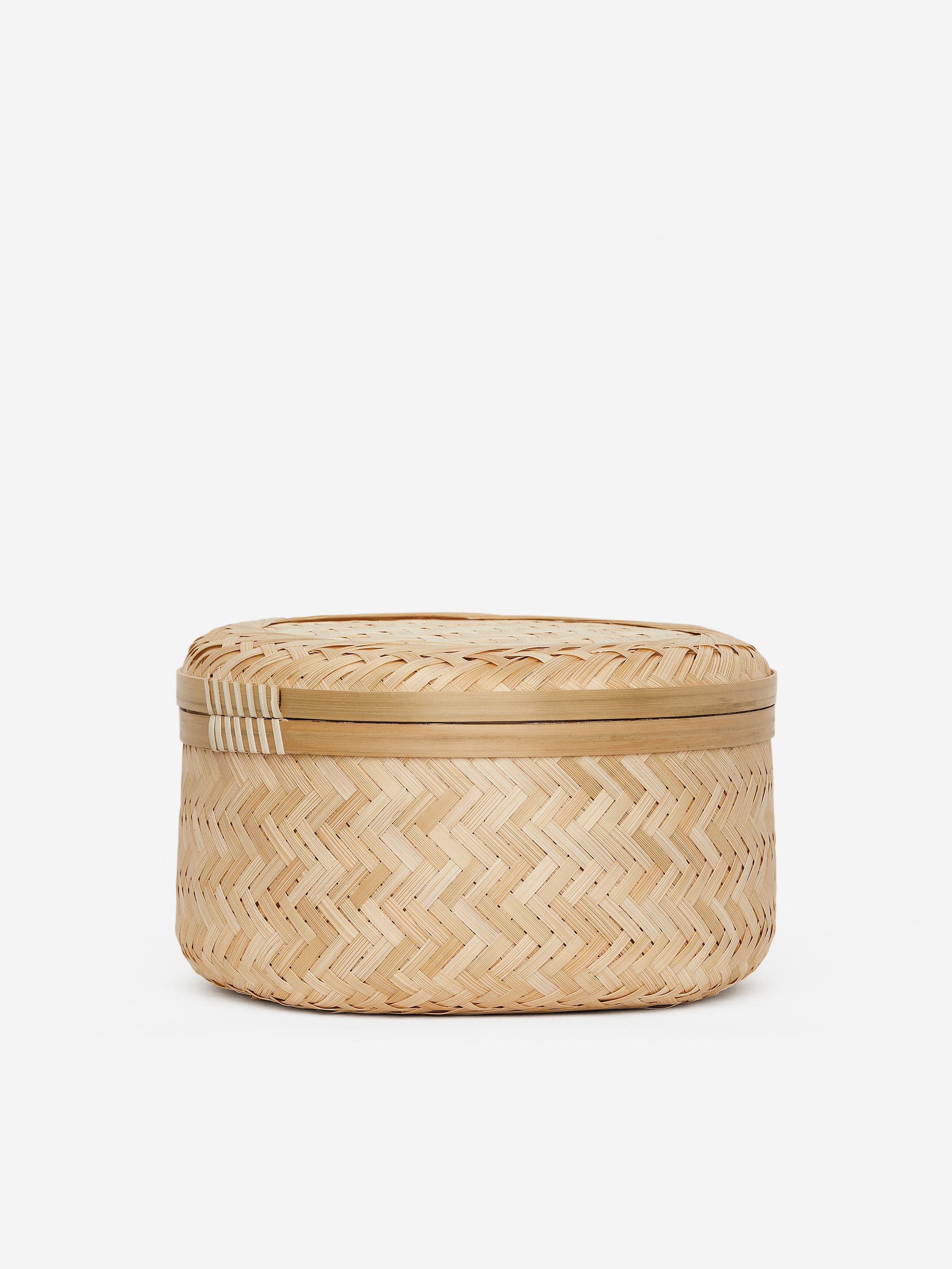 Größeres Bild anzeigen: Bambuskorb, 21 cm - Beige - Home All | H&M AT 1