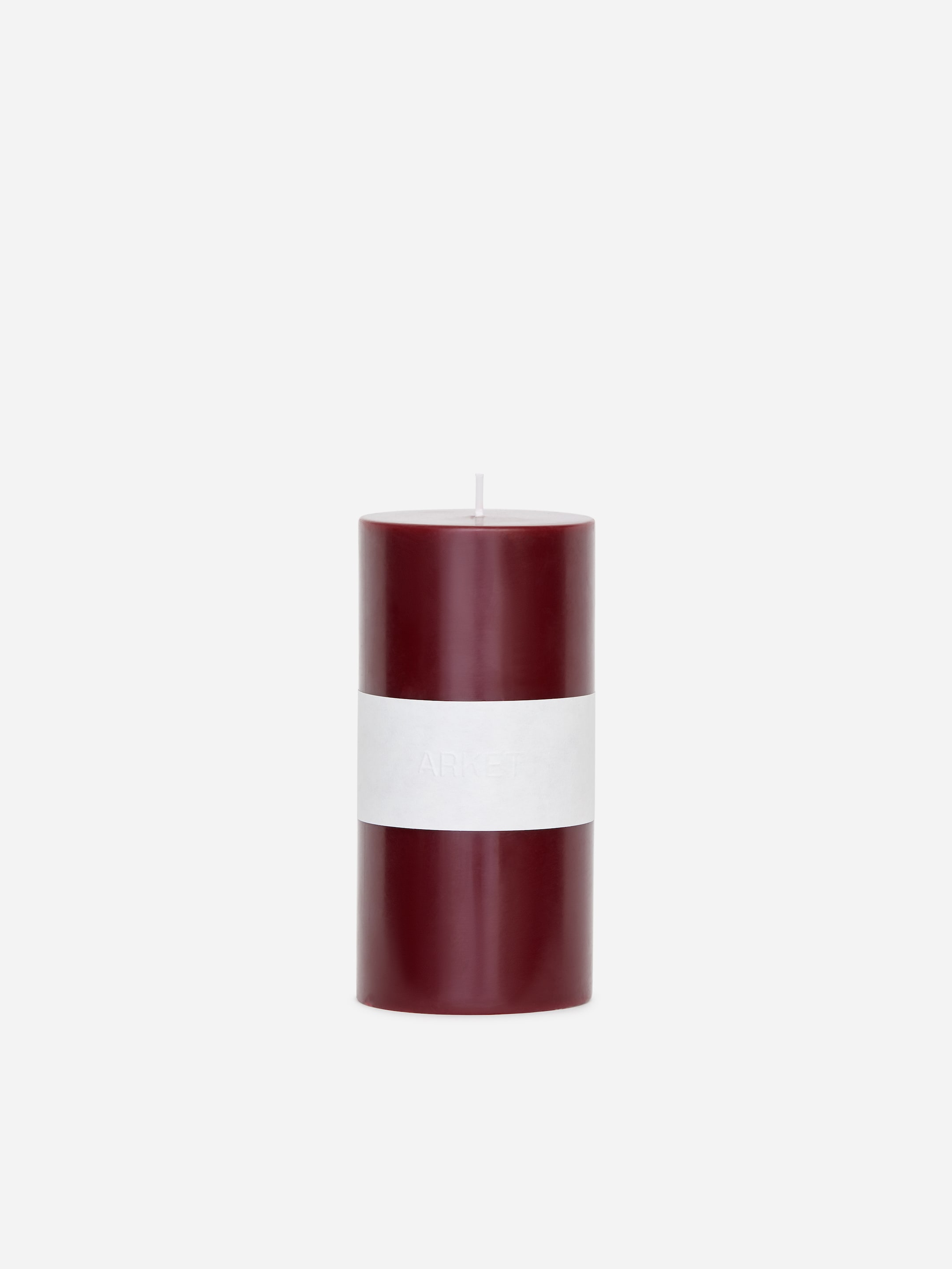 Wysoka podłużna świeca 15 cm-Red-20726