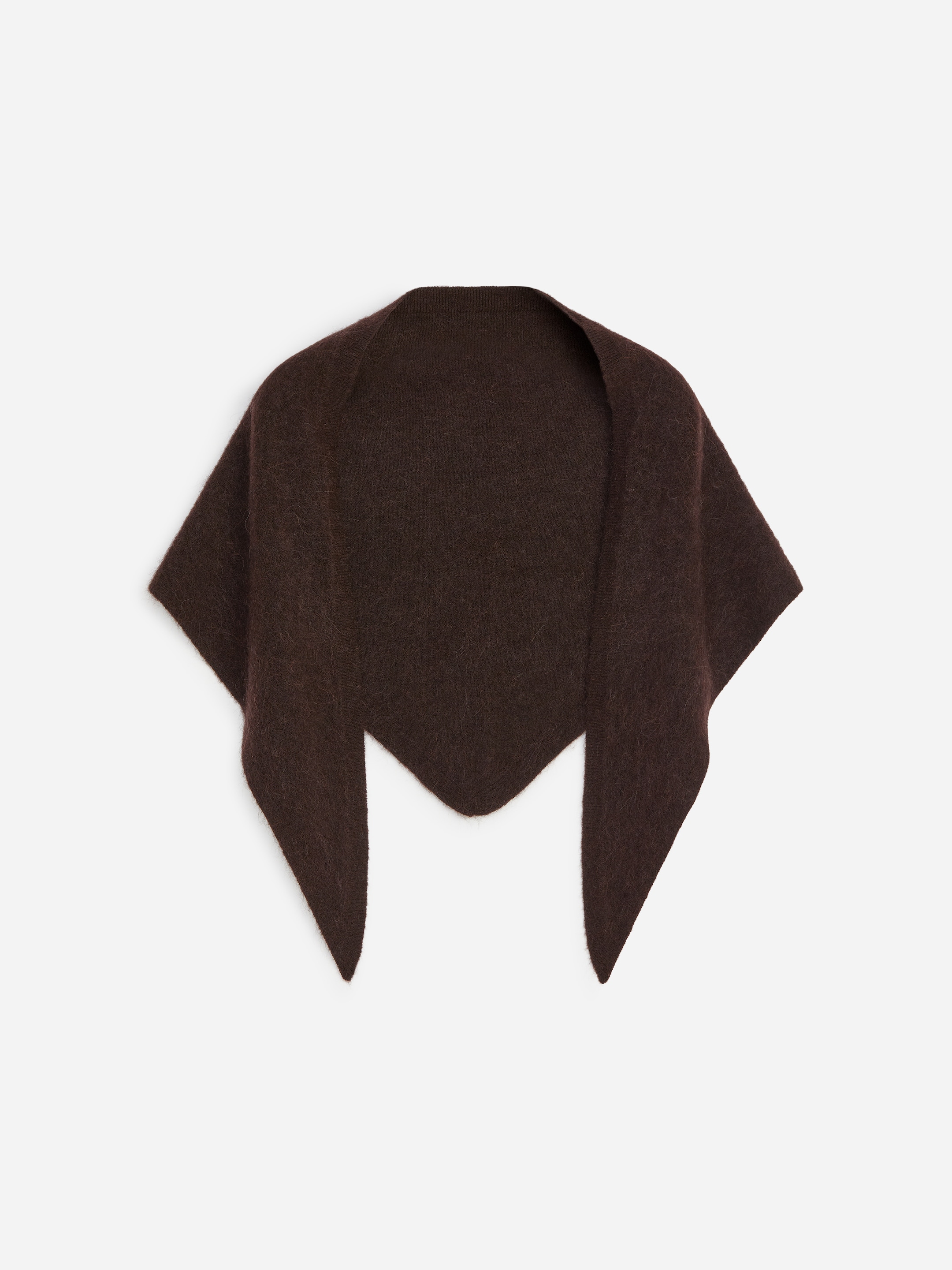 Tuch aus Alpakawolle und Wolle-Brown-20252
