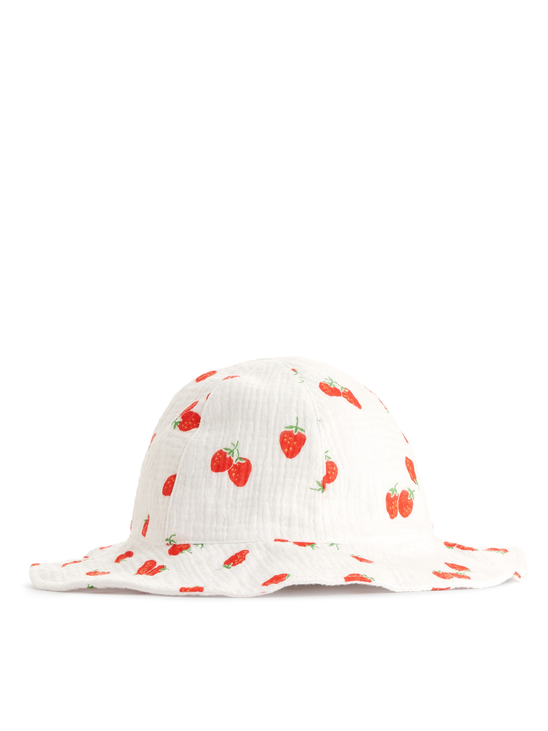 Agrandir l'image: Chapeau de soleil en étamine de coton - Blanc - ENFANT | H&M CH 1