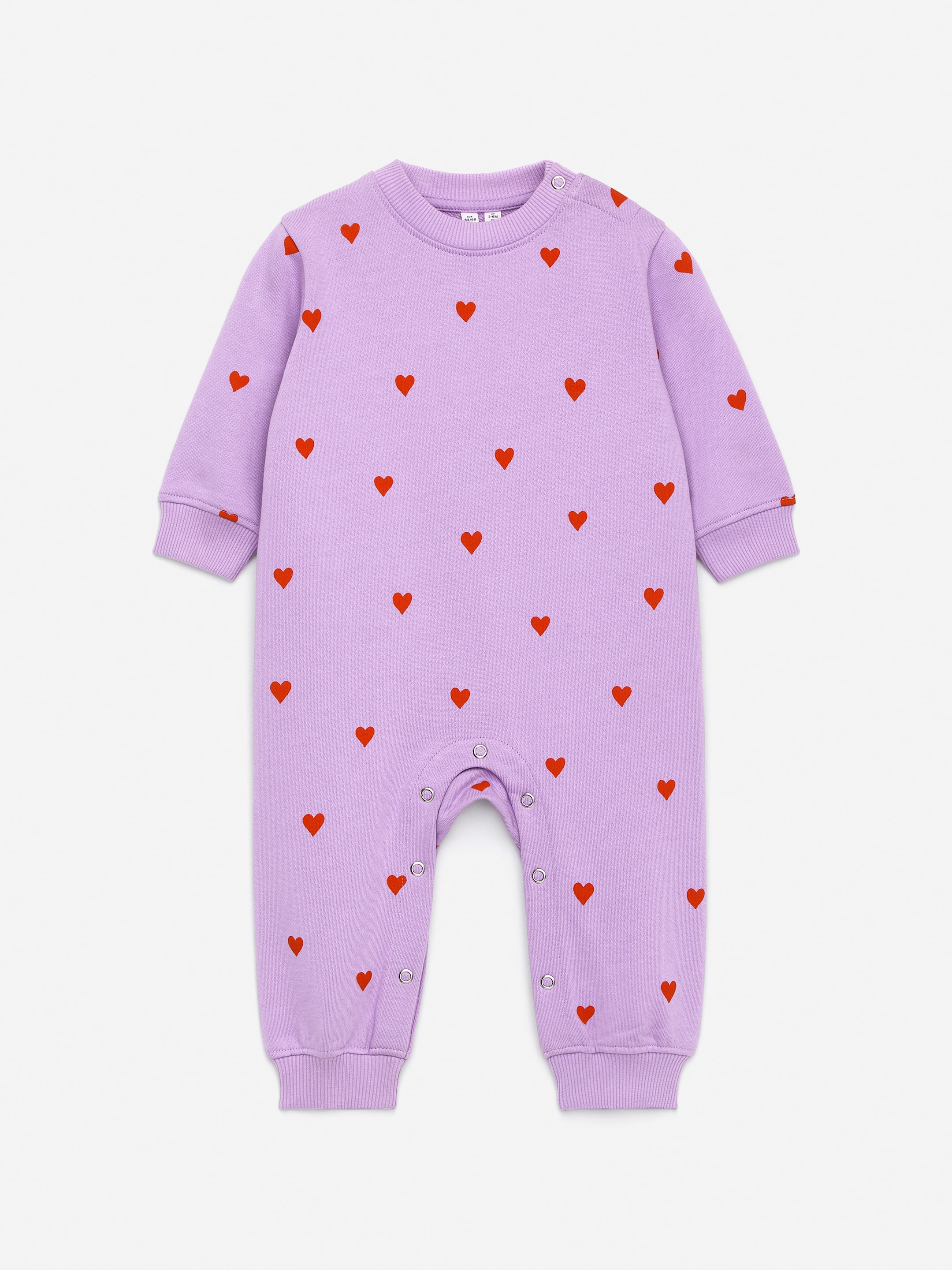 Overall i bomull - Lila/röd - Loose fit - Children - StillMedia/DescriptiveStillLife - 1