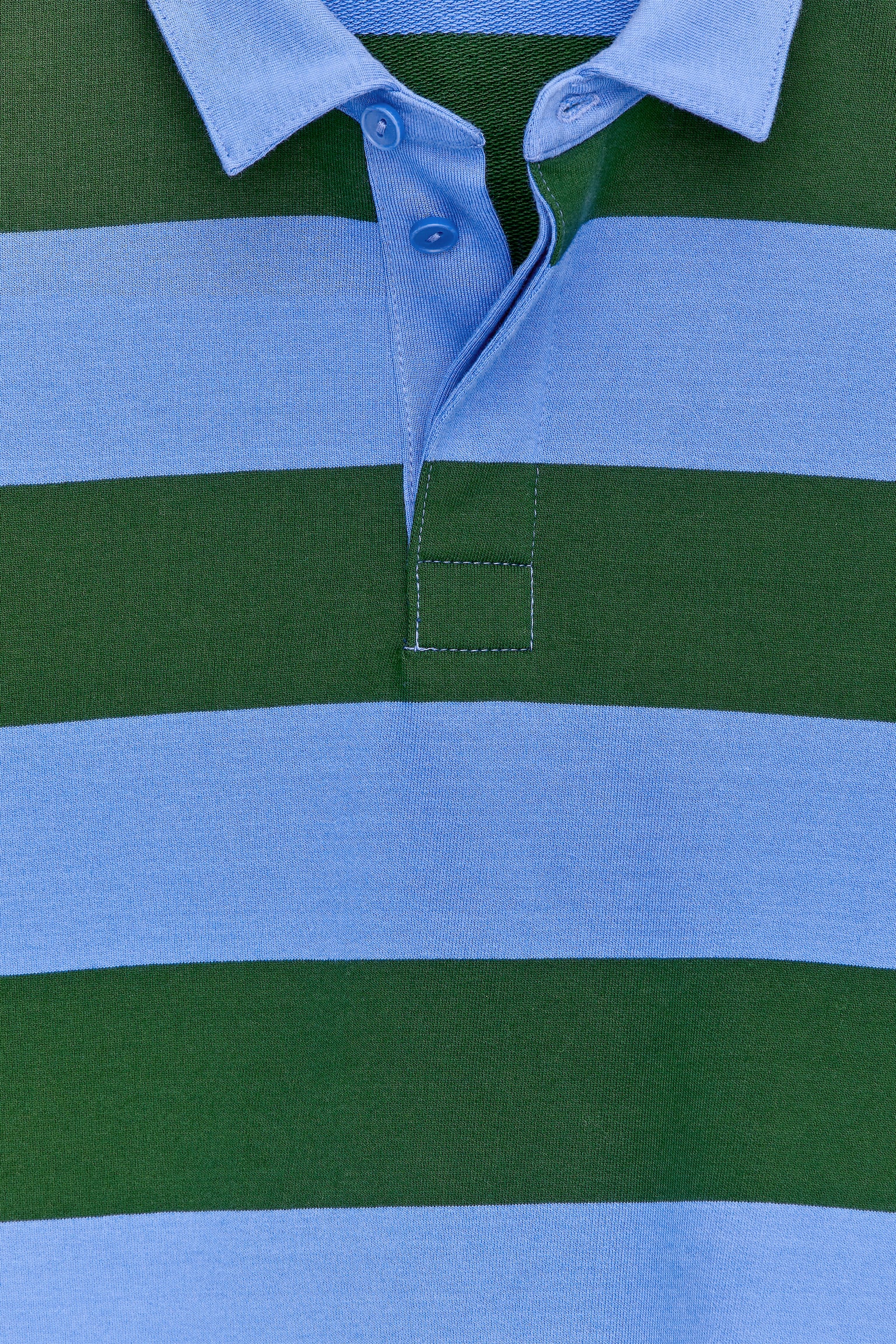 Rugbytröja - Blå/grön/Blå/mörkröd - 3