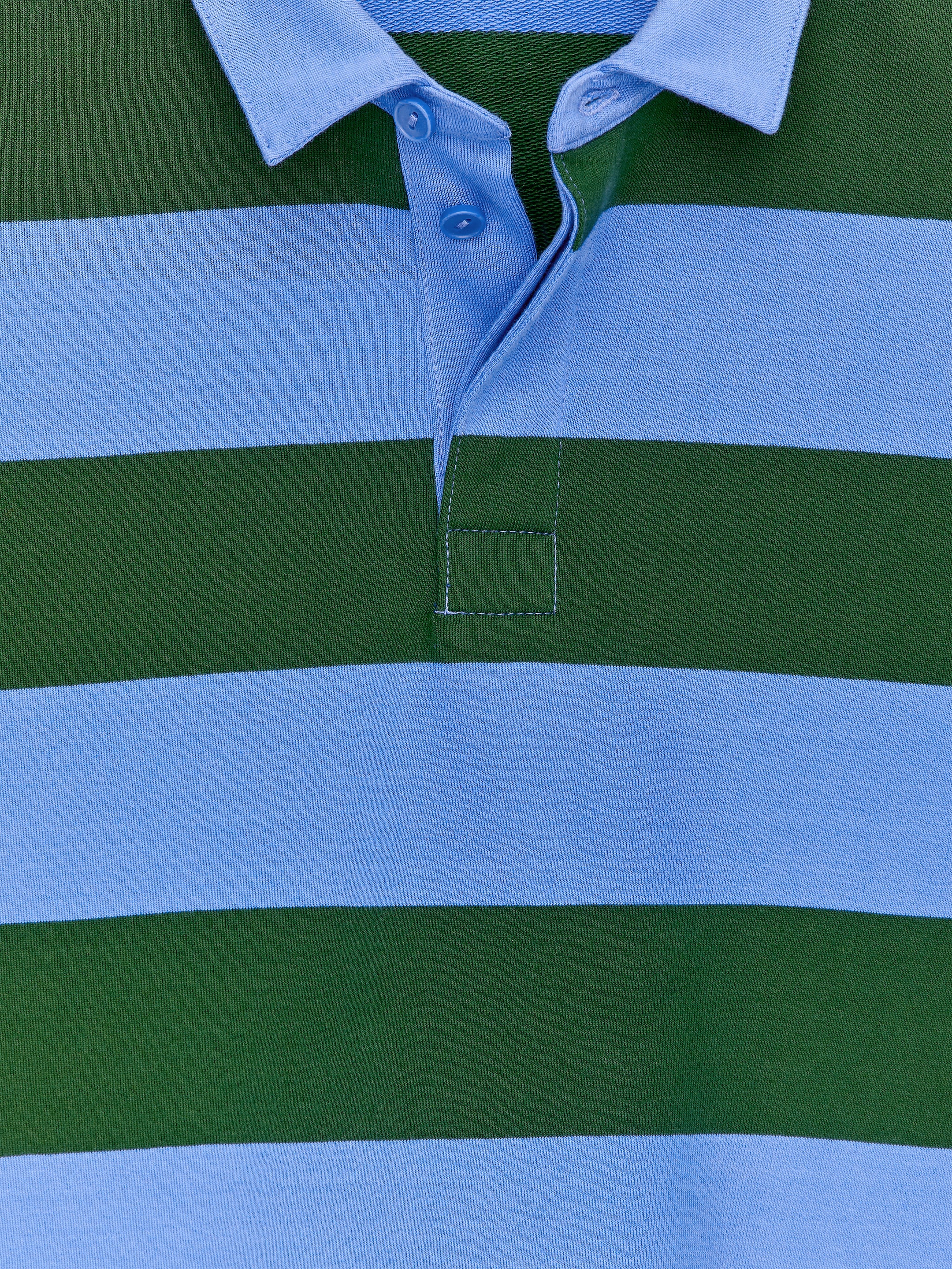 Maglia in stile rugby - Blu/Verde - Relaxed fit - Children - StillMedia/DescriptiveDetail - 1