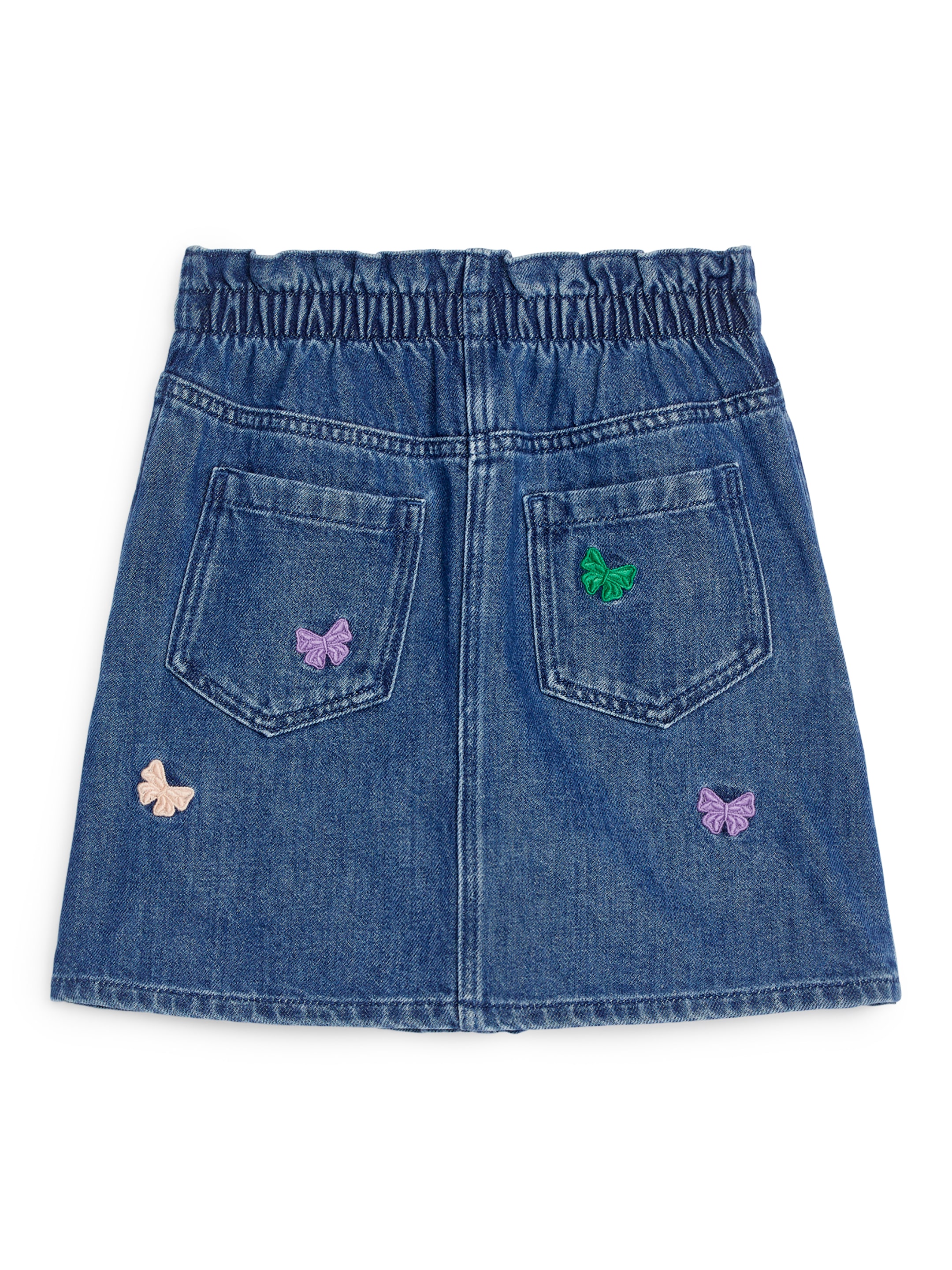 Bestickter Jeansrock - Blau - Regular Fit - Kinder - StillMedia/DescriptiveStillLife - 1